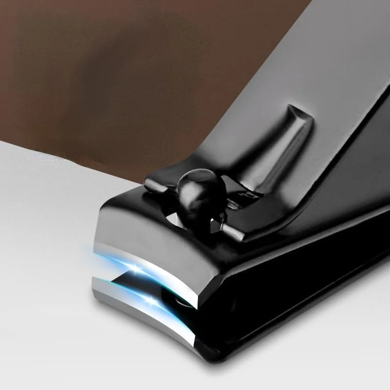 ست ناخن گیر تزویق، ست قیچی ناخن و ناخن گیر انگشتان پا، فولاد ضد زنگ، مناسب برای آقایان، بانوان و کودکان (مشکی) ست ناخن گیر تزویق، ست قیچی ناخن و ناخن گیر انگشتان پا، فولاد ضد زنگ، مناسب برای آقایان، بانوان و کودکان (مشکی)