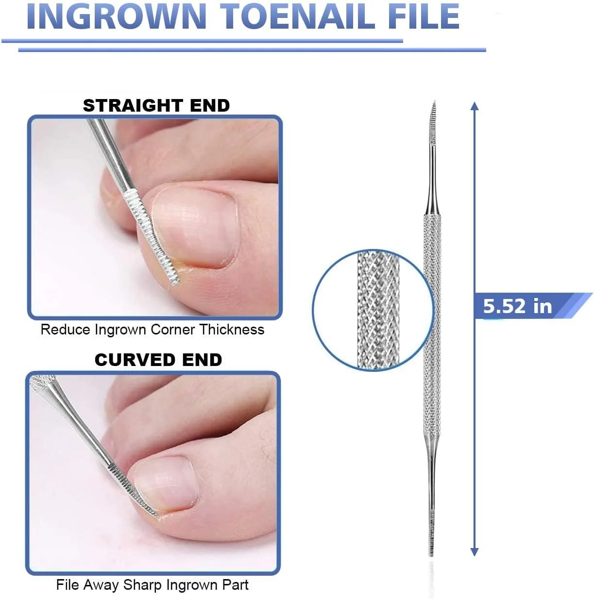 ست ناخن گیر تزویق، ناخن های ضخیم/فرو رفته، ست ابزار ناخن فرو رفته، ناخن گیر با دهانه پهن برای ناخن های ضخیم، ابزار پدیکور برای سالمندان/بزرگسالان (مشکی) ست ناخن گیر تزویق، ناخن های ضخیم/فرو رفته، ست ابزار ناخن فرو رفته، ناخن گیر با دهانه پهن برای ناخن های ضخیم، ابزار پدیکور برای سالمندان/بزرگسالان (مشکی)