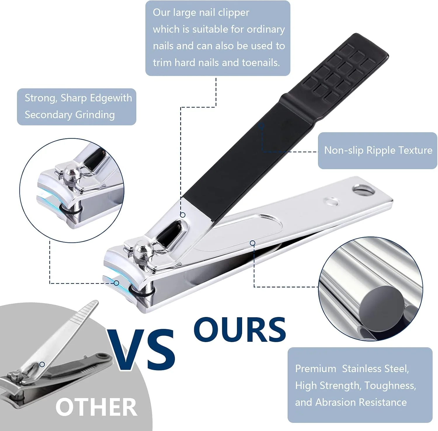 ست مانیکور Aceoce، ست های حرفه ای پیرایش، ست پدیکور ناخن 8 تکه، ست ابزار پدیکور ناخن با کیف مسافرتی برای هدیه منزل یا سالن زنانه مردانه ست مانیکور Aceoce، ست های حرفه ای پیرایش، ست پدیکور ناخن 8 تکه، ست ابزار پدیکور ناخن با کیف مسافرتی برای هدیه منزل یا سالن زنانه مردانه
