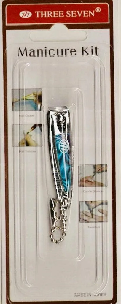 ناخن گیر سه هفت با روکش کروم (متنوع) (N-602EM) ناخن گیر سه هفت با روکش کروم (متنوع) (N-602EM)