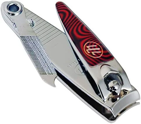 ناخن گیر سه هفت با روکش کروم (متنوع) (N-602EM)