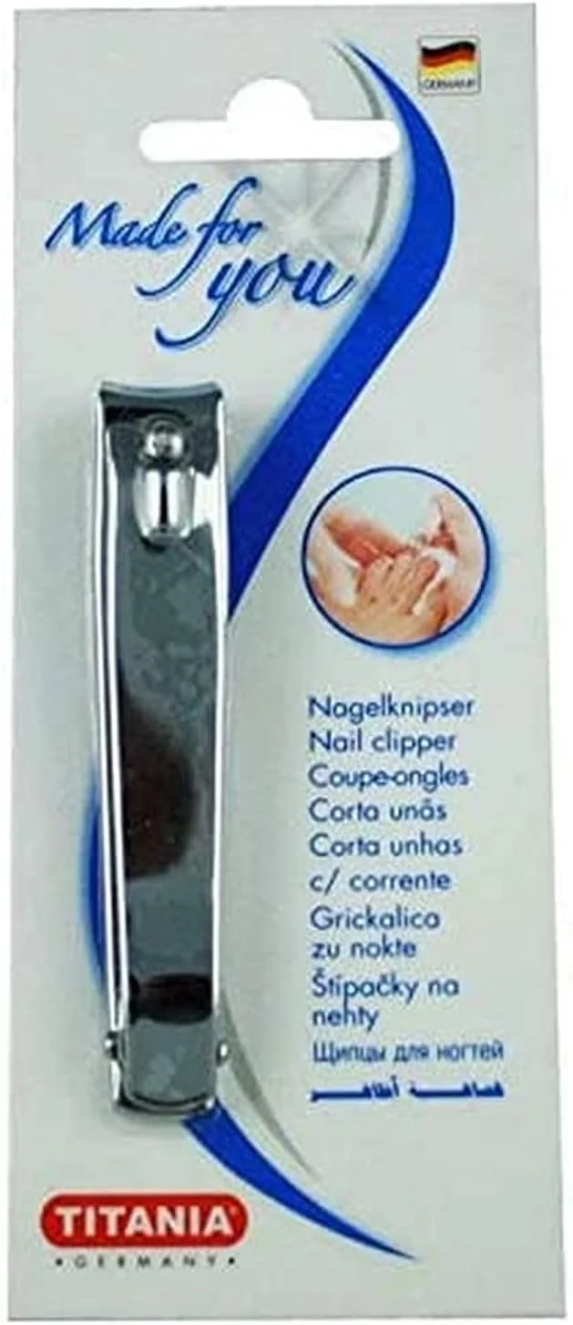 ناخن گیر انگشت پا تیتانیا به همراه سوهان و جا دستمال کاغذی کروم (48 گرم) ناخن گیر انگشت پا تیتانیا به همراه سوهان و جا دستمال کاغذی کروم (48 گرم)