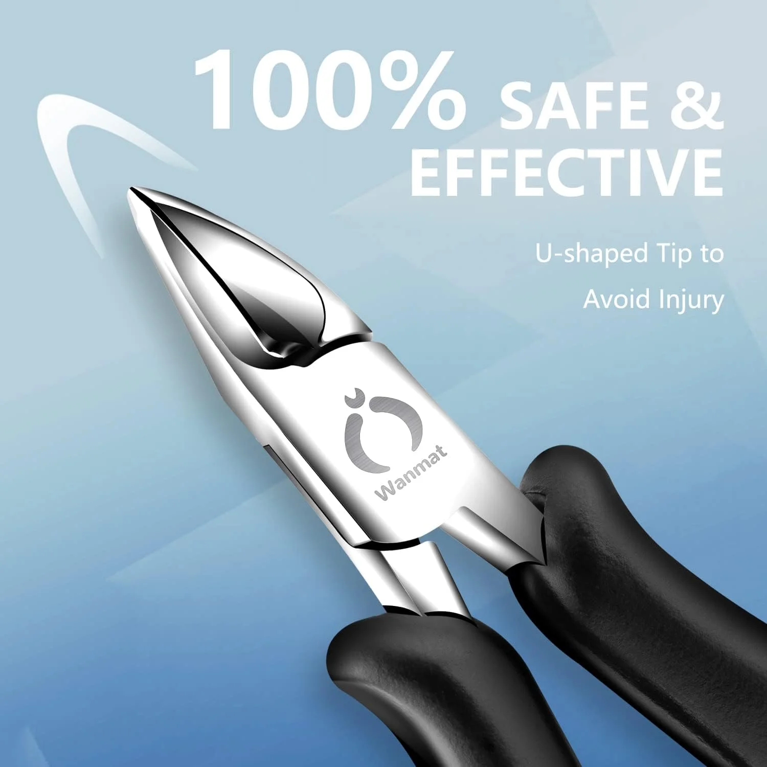 ناخن گیر انگشت پا Wanmat، ناخن گیر ارتقا یافته برای ناخن های ضخیم سالمندان، ابزار پدیکور ایمن حرفه ای برای مردان، سنگین