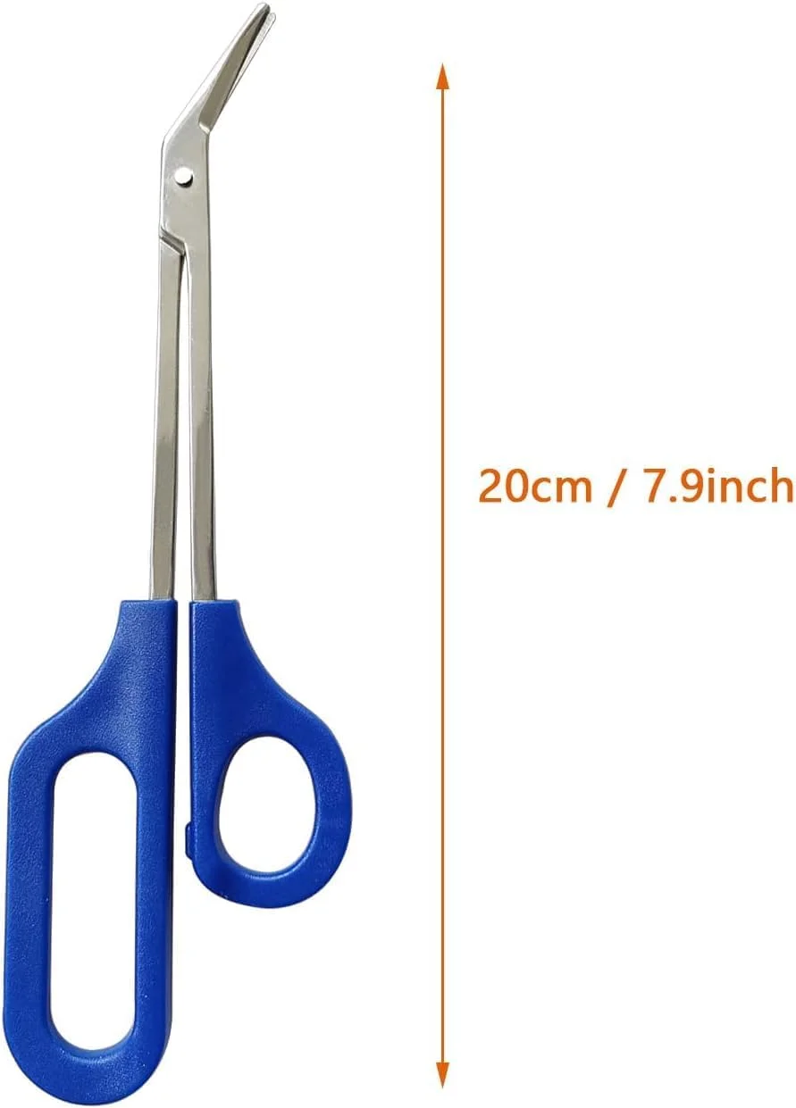 قیچی ناخن پا دسته بلند 20 سانتی متری NALACAL برای ناخن های ضخیم، ناخن گیر با دسترسی آسان برای سالمندان، ایده آل برای آقایان و بانوان قیچی ناخن پا دسته بلند 20 سانتی متری NALACAL برای ناخن های ضخیم، ناخن گیر با دسترسی آسان برای سالمندان، ایده آل برای آقایان و بانوان