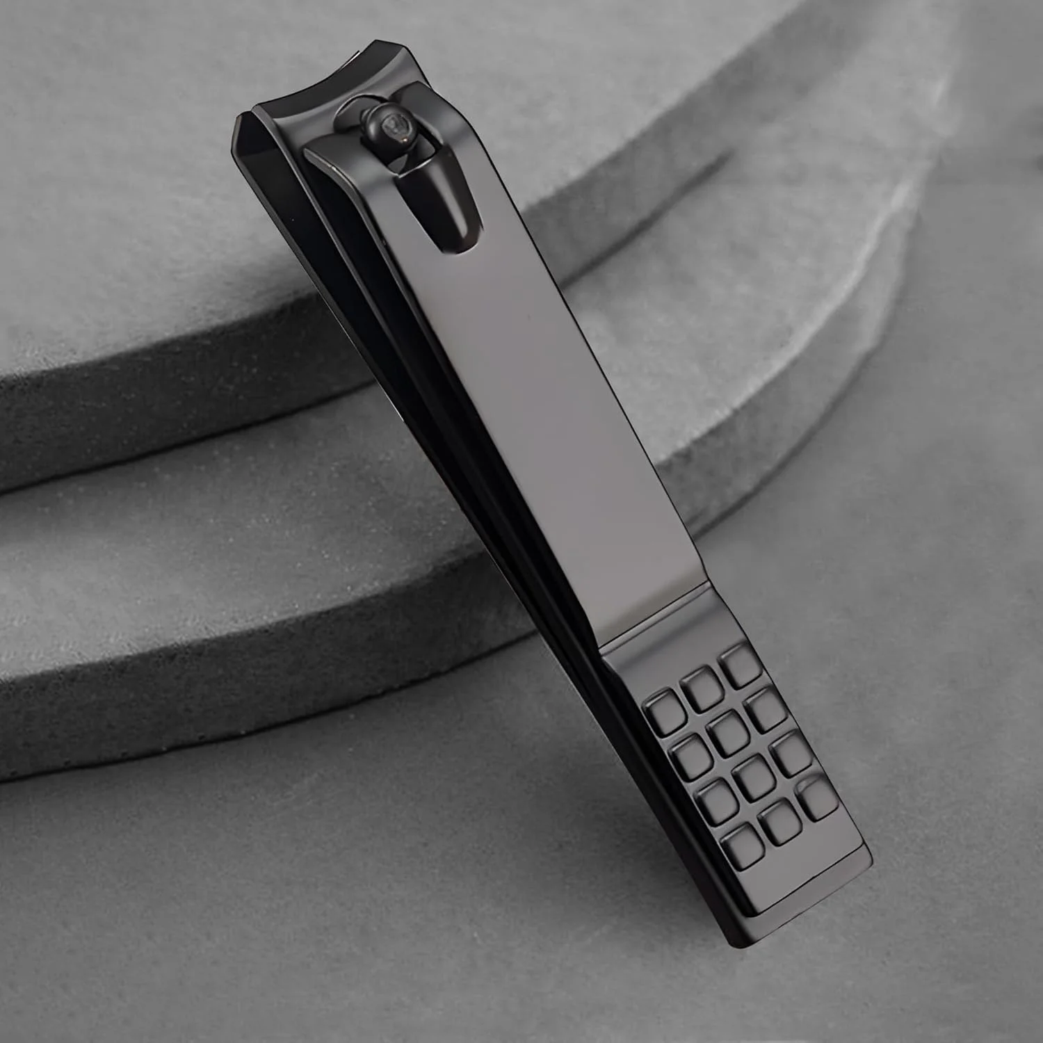 ناخن گیر مشکی سنگین - قیچی استیل ضد زنگ برای ناخن های دست و پای آقایان و سالمندان ناخن گیر مشکی سنگین - قیچی استیل ضد زنگ برای ناخن های دست و پای آقایان و سالمندان