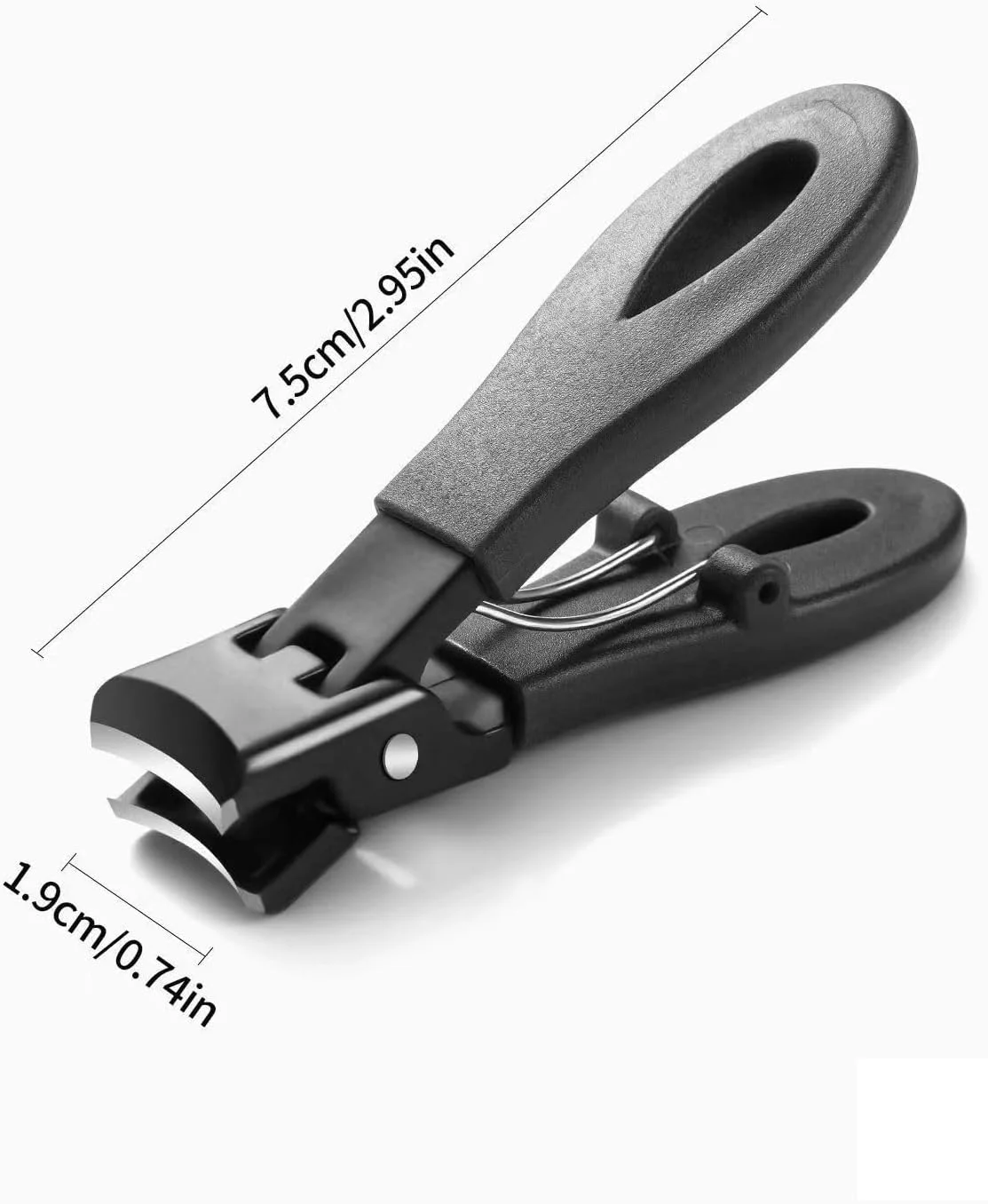 ناخن گیر بزرگ پا با دهانه پهن، ابزار ناخن گیر دهان باز برای همه ناخن گیر بزرگ پا با دهانه پهن، ابزار ناخن گیر دهان باز برای همه