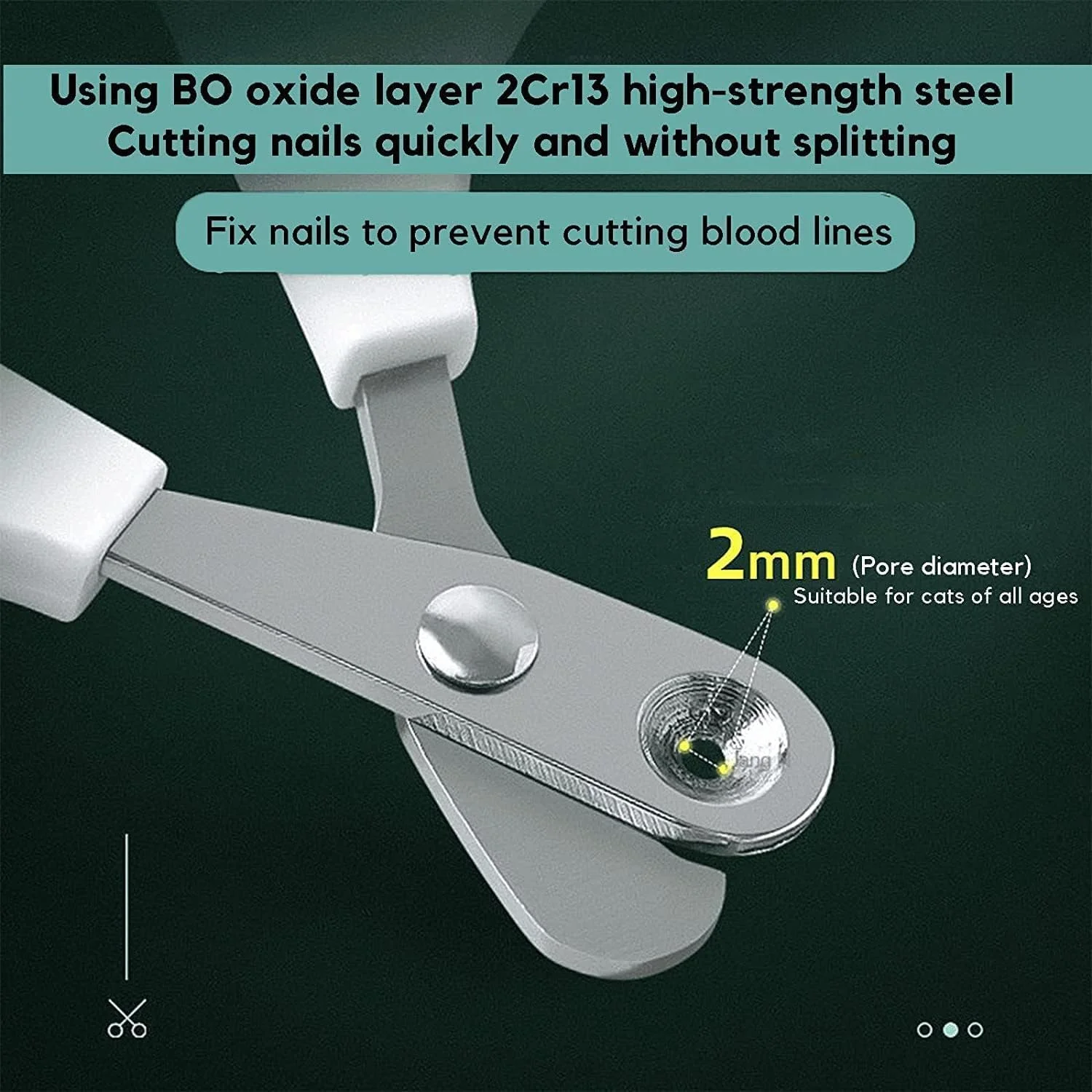 ناخن گیر گربه TERRIFI، ناخن گیر حرفه ای و مناسب برای تمام حیوانات کوچک ناخن گیر گربه TERRIFI، ناخن گیر حرفه ای و مناسب برای تمام حیوانات کوچک