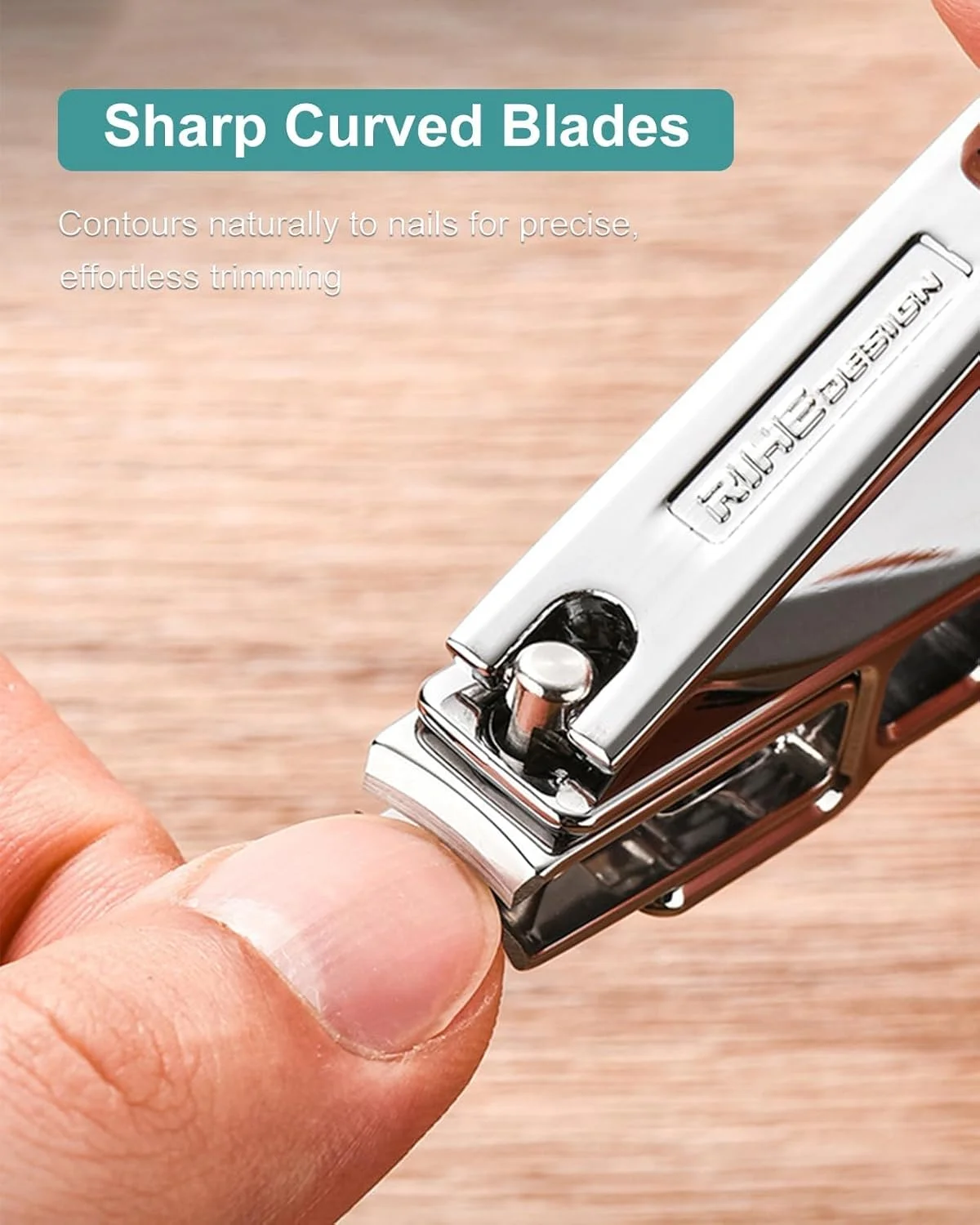 ناخن گیر، ناخن گیر بزرگ و مقاوم با سوهان ناخن، ابزار مانیکور تیز و آسان برای ناخن های ضخیم، مراقبت از ناخن استیل ضد زنگ سایز مسافرتی برای آقایان و بانوان، نقره ای ناخن گیر، ناخن گیر بزرگ و مقاوم با سوهان ناخن، ابزار مانیکور تیز و آسان برای ناخن های ضخیم، مراقبت از ناخن استیل ضد زنگ سایز مسافرتی برای آقایان و بانوان، نقره ای