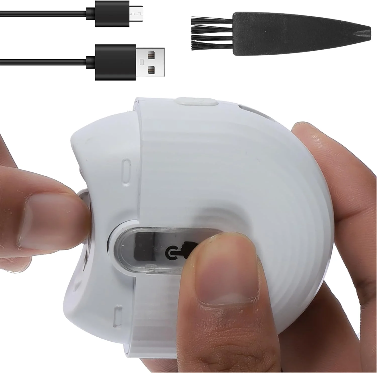 ناخن گیر برقی WEIYUSHANG با چراغ و 2 سرعت، ناخن گیر قابل حمل با محفظه نگهداری خرده ناخن، برش ناخن قابل شارژ، ایمن برای نوزادان، کودکان، بزرگسالان و سالمندان LZ (سفید) ناخن گیر برقی WEIYUSHANG با چراغ و 2 سرعت، ناخن گیر قابل حمل با محفظه نگهداری خرده ناخن، برش ناخن قابل شارژ، ایمن برای نوزادان، کودکان، بزرگسالان و سالمندان LZ (سفید)