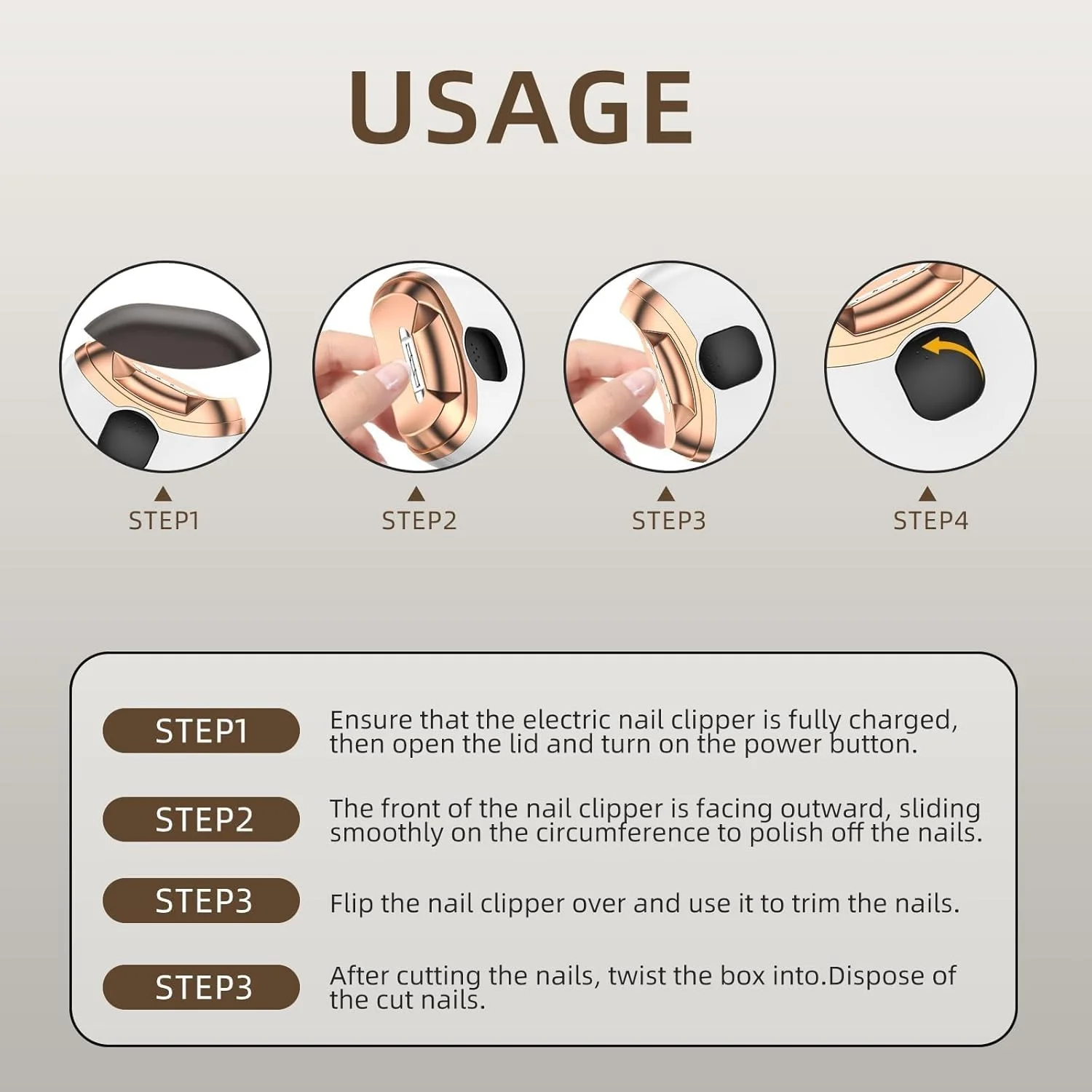 ناخن گیر برقی اتوماتیک NALACAL با چراغ و 2 سرعت، قیچی و سوهان ناخن ایمن، ماشین اصلاح ناخن شارژی برای نوزاد، کودکان، دختران، پسران و بزرگسالان ناخن گیر برقی اتوماتیک NALACAL با چراغ و 2 سرعت، قیچی و سوهان ناخن ایمن، ماشین اصلاح ناخن شارژی برای نوزاد، کودکان، دختران، پسران و بزرگسالان