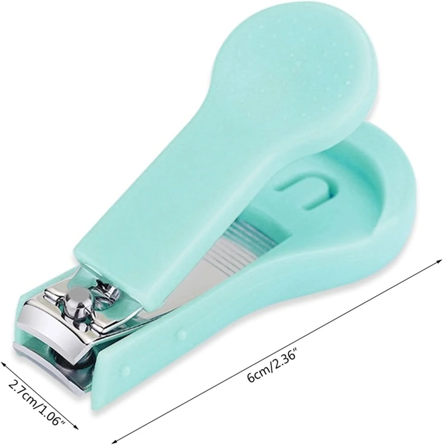 ناخن گیر بوندیج، قیچی و ابزار پیرایش ناخن انگشتان دست و پا، ابزار مراقبت از ناخن، هدیه مناسب حمام (رنگ: Hortel)