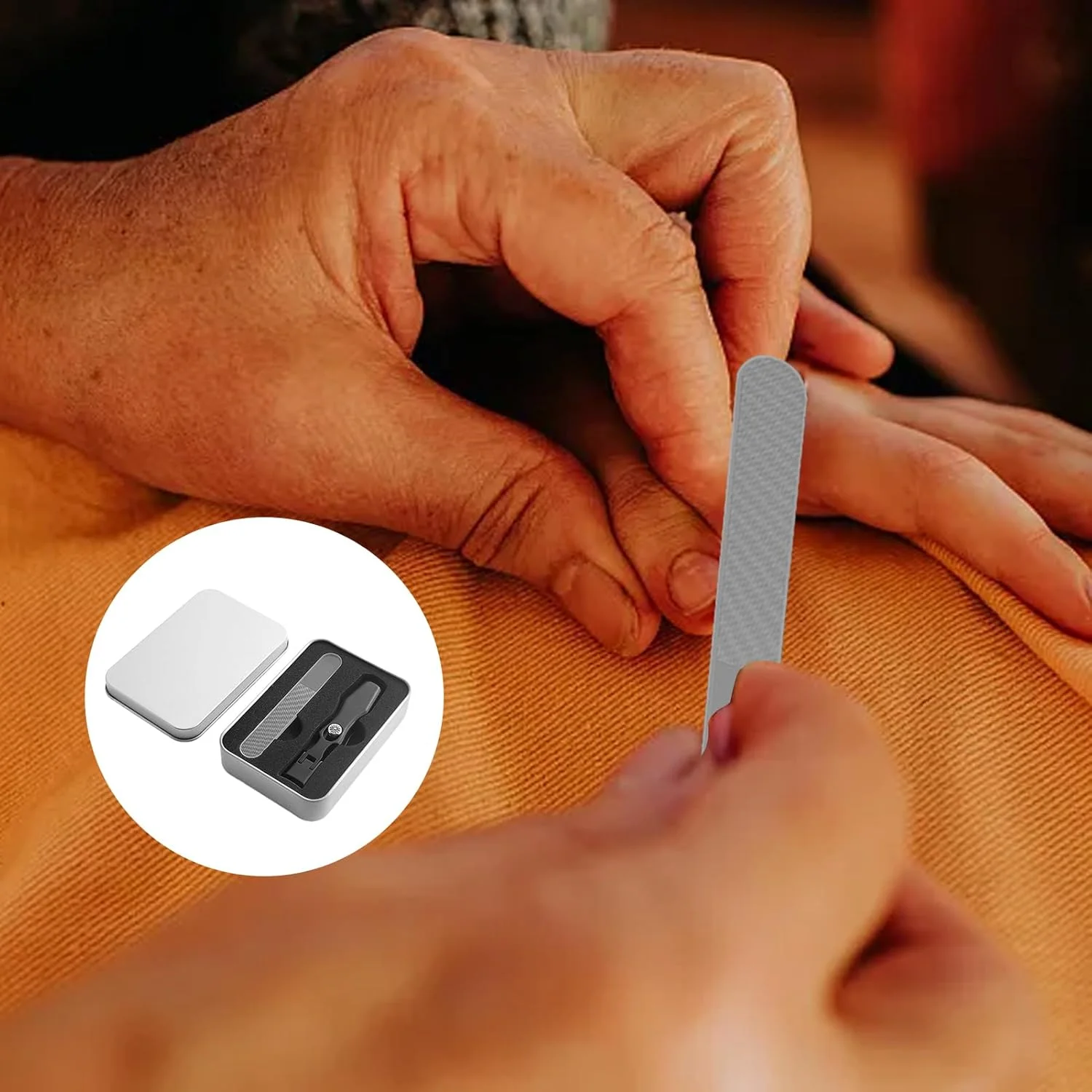 ناخن گیر | ناخن گیر برای ناخن ها | ابزار مانیکور فولاد ضد زنگ ایمن با فک پهن به همراه سوهان برای استفاده در منزل، مسافرت، سالن، بانوان و سالمندان ناخن گیر | ناخن گیر برای ناخن ها | ابزار مانیکور فولاد ضد زنگ ایمن با فک پهن به همراه سوهان برای استفاده در منزل، مسافرت، سالن، بانوان و سالمندان