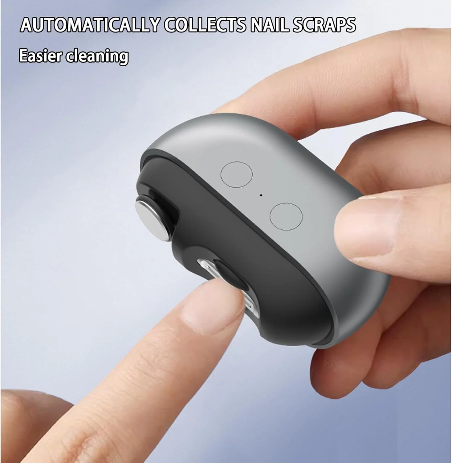 ناخن گیر هوشمند Vueeze EasyClip، ناخن گیر برقی اتوماتیک 2 در 1، ماشین اصلاح ناخن برقی با نور ایمنی LED، ماشین اصلاح ناخن برای سنگ زنی نواحی بزرگ و شکاف ها (بنفش) ناخن گیر هوشمند Vueeze EasyClip، ناخن گیر برقی اتوماتیک 2 در 1، ماشین اصلاح ناخن برقی با نور ایمنی LED، ماشین اصلاح ناخن برای سنگ زنی نواحی بزرگ و شکاف ها (بنفش)