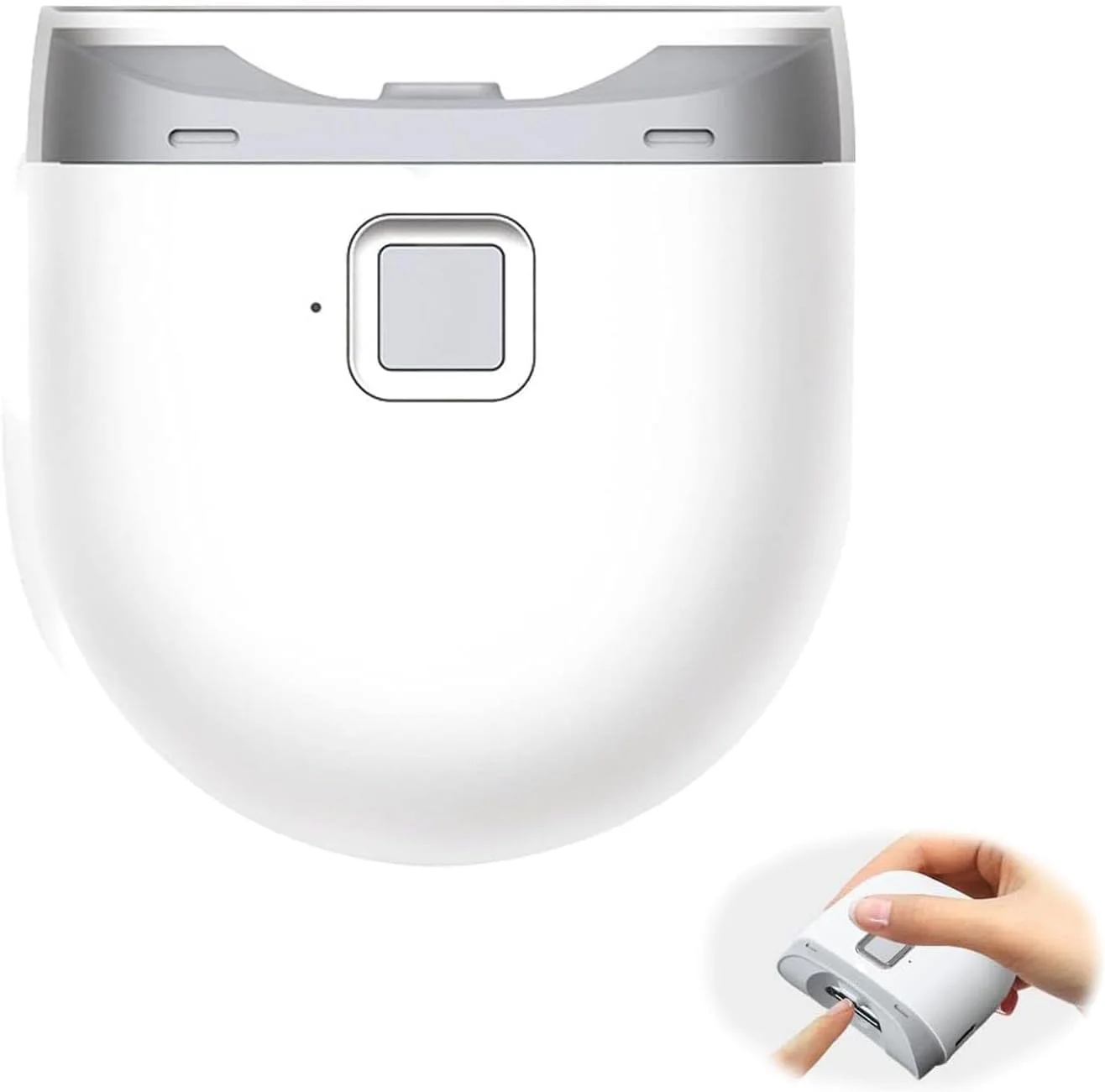 ناخن گیر اتوماتیک، طراحی ایمن 2 در 1 شامل قیچی و سوهان ناخن، ناخن گیر برقی، دارای محفظه نگهداری خرده ناخن، پیرایشگر ایمن ناخن با قابلیت شارژ USB برای کودکان، سالمندان و بزرگسالان ناخن گیر اتوماتیک، طراحی ایمن 2 در 1 شامل قیچی و سوهان ناخن، ناخن گیر برقی، دارای محفظه نگهداری خرده ناخن، پیرایشگر ایمن ناخن با قابلیت شارژ USB برای کودکان، سالمندان و بزرگسالان