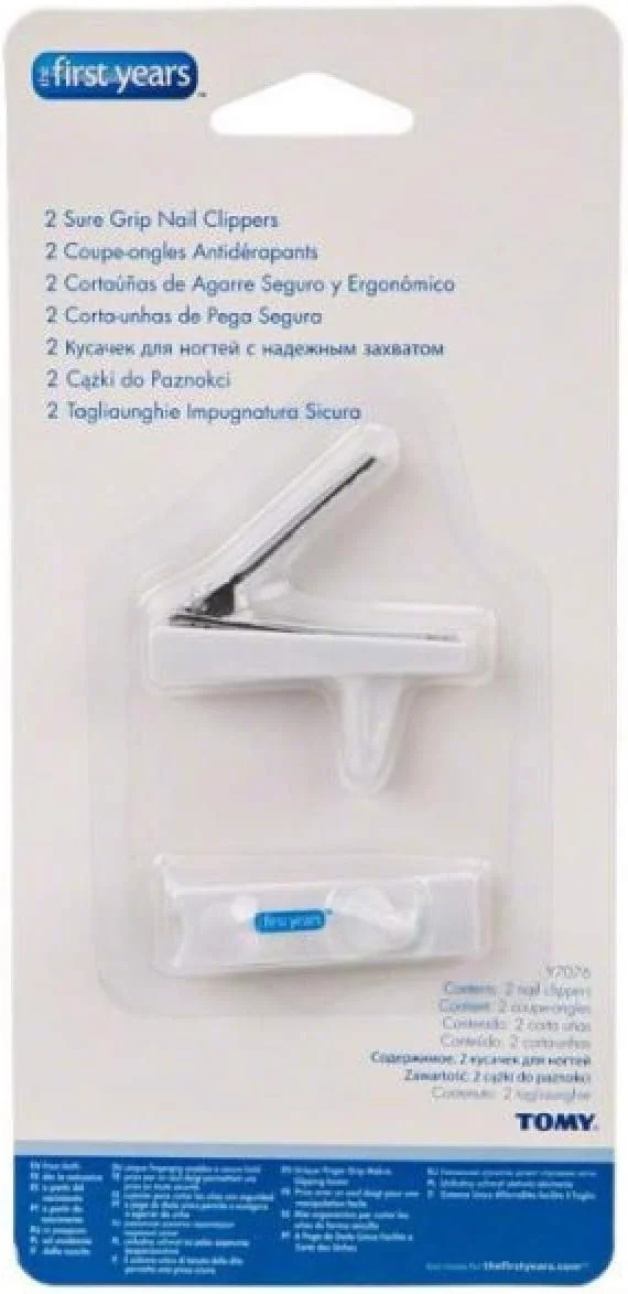 ناخن گیر کودک فرست یرز مدل Sure Grip (Y7076) - بسته 2 عددی ناخن گیر کودک فرست یرز مدل Sure Grip (Y7076) - بسته 2 عددی