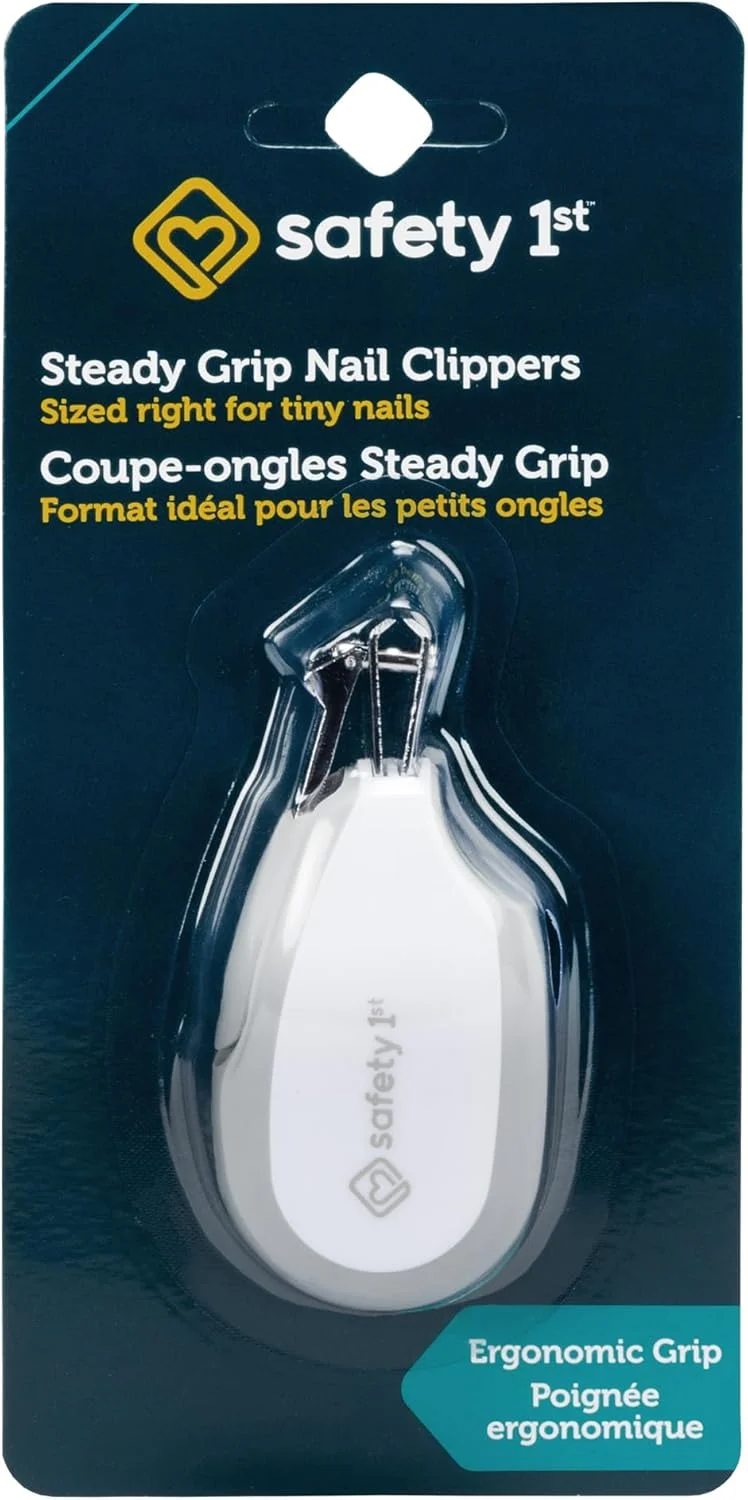 ناخن گیر کودک Safety 1st با دسته ثابت (رنگ ها ممکن است متفاوت باشند) ناخن گیر کودک Safety 1st با دسته ثابت (رنگ ها ممکن است متفاوت باشند)