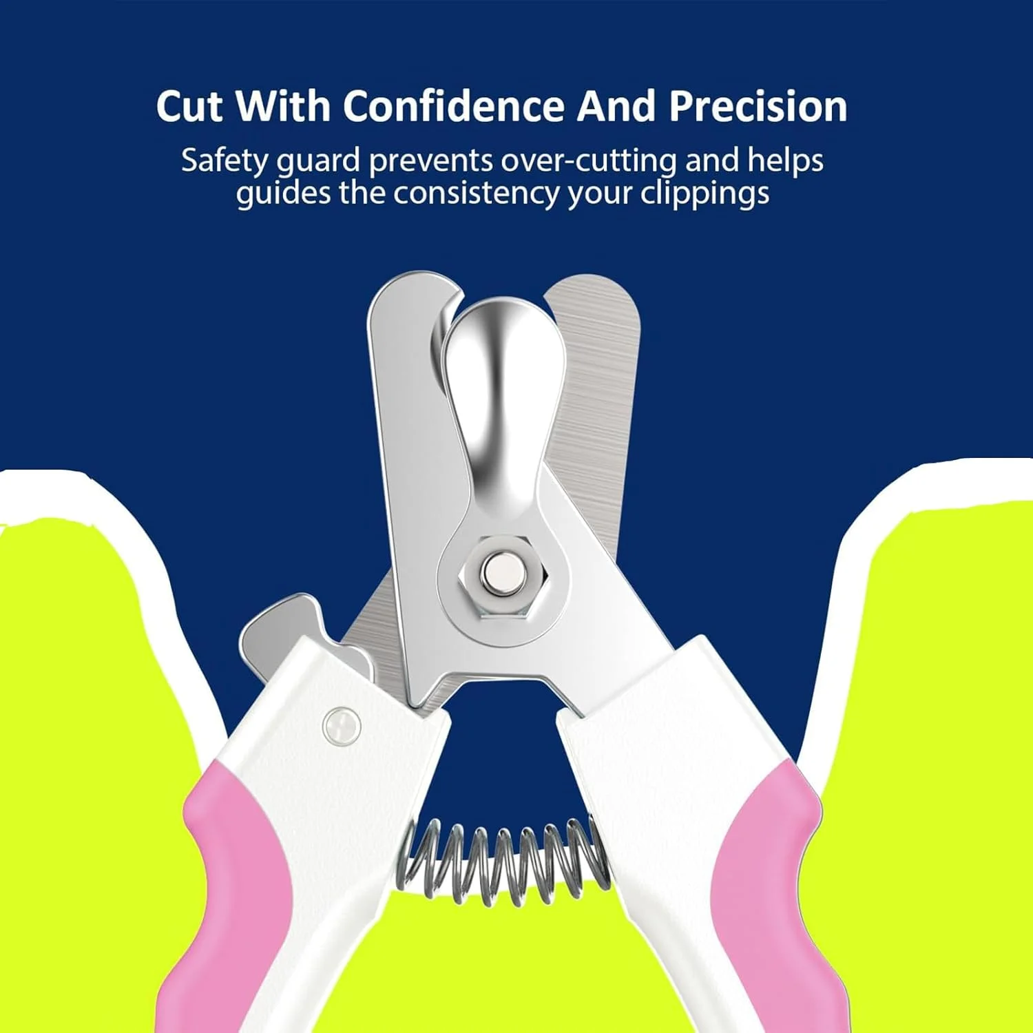 ناخن گیر حیوانات خانگی به همراه سوهان ناخن، ناخن گیر گربه استیل ضد زنگ، ناخن گیر سگ حرفه ای با قفل ایمنی و محافظ، مناسب برای توله سگ ها و بچه گربه ها (صورتی) ناخن گیر حیوانات خانگی به همراه سوهان ناخن، ناخن گیر گربه استیل ضد زنگ، ناخن گیر سگ حرفه ای با قفل ایمنی و محافظ، مناسب برای توله سگ ها و بچه گربه ها (صورتی)