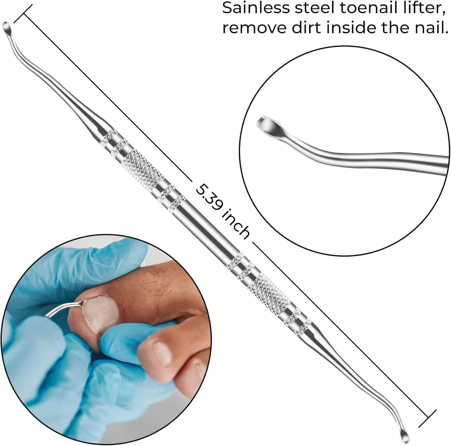 ابزار ناخن فرورفته JTIEO (9 تکه) ابزار پدیکور درمان ناخن فرورفته مجموعه ابزار حرفه ای ناخن گیر برای ناخن های فرورفته و ضخیم ابزار ناخن فرورفته استیل ضد زنگ ابزار ناخن فرورفته JTIEO (9 تکه) ابزار پدیکور درمان ناخن فرورفته مجموعه ابزار حرفه ای ناخن گیر برای ناخن های فرورفته و ضخیم ابزار ناخن فرورفته استیل ضد زنگ