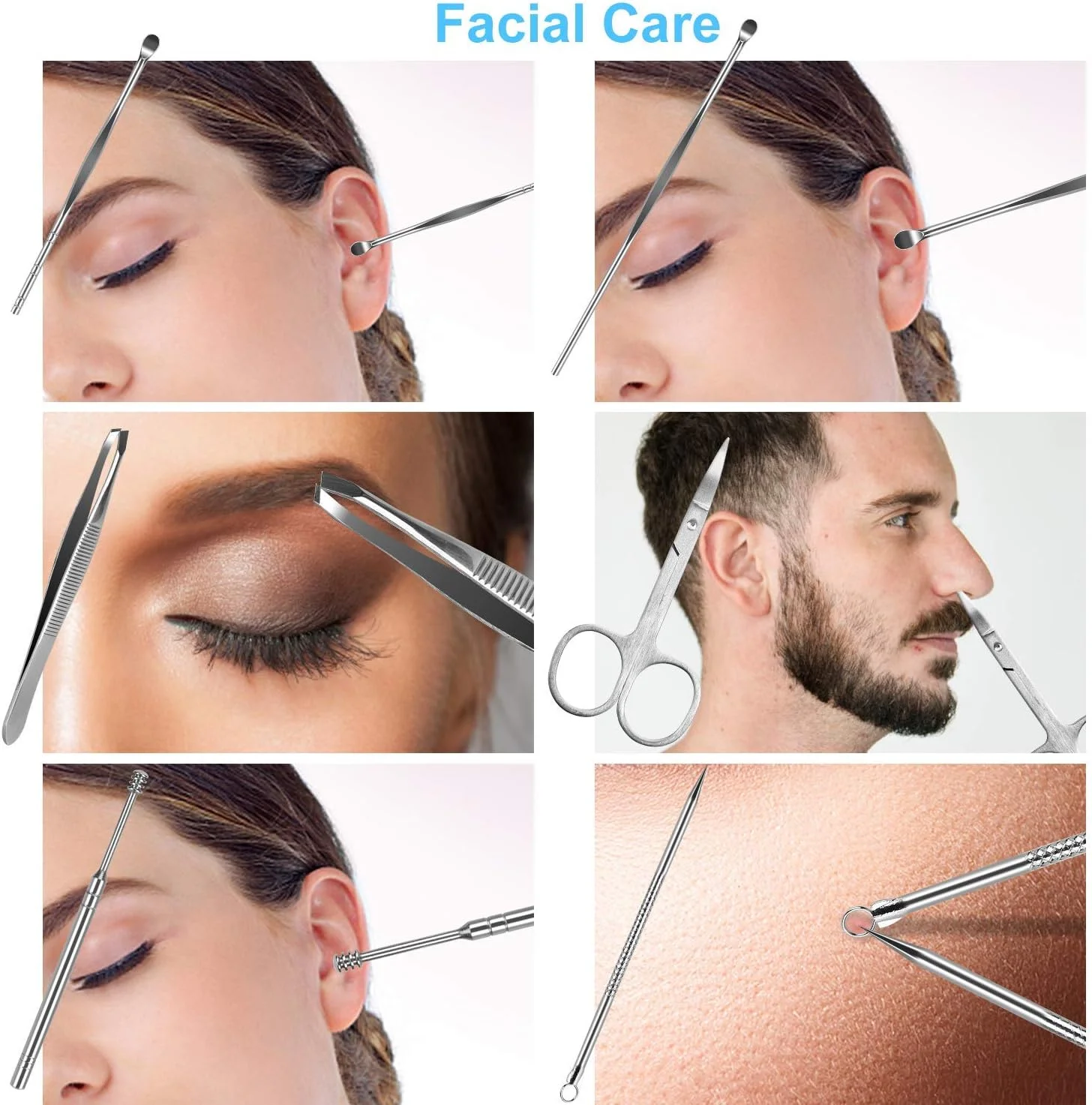 ست مانیکور اوکوم 19 در 1، ست مانیکور حرفه ای، ست ناخن گیر، ست پدیکور استیل ضد زنگ، ست مراقبت از ناخن برای زنان و مردان، ست پیرایش - هدیه برای معشوق، والدین ست مانیکور اوکوم 19 در 1، ست مانیکور حرفه ای، ست ناخن گیر، ست پدیکور استیل ضد زنگ، ست مراقبت از ناخن برای زنان و مردان، ست پیرایش - هدیه برای معشوق، والدین