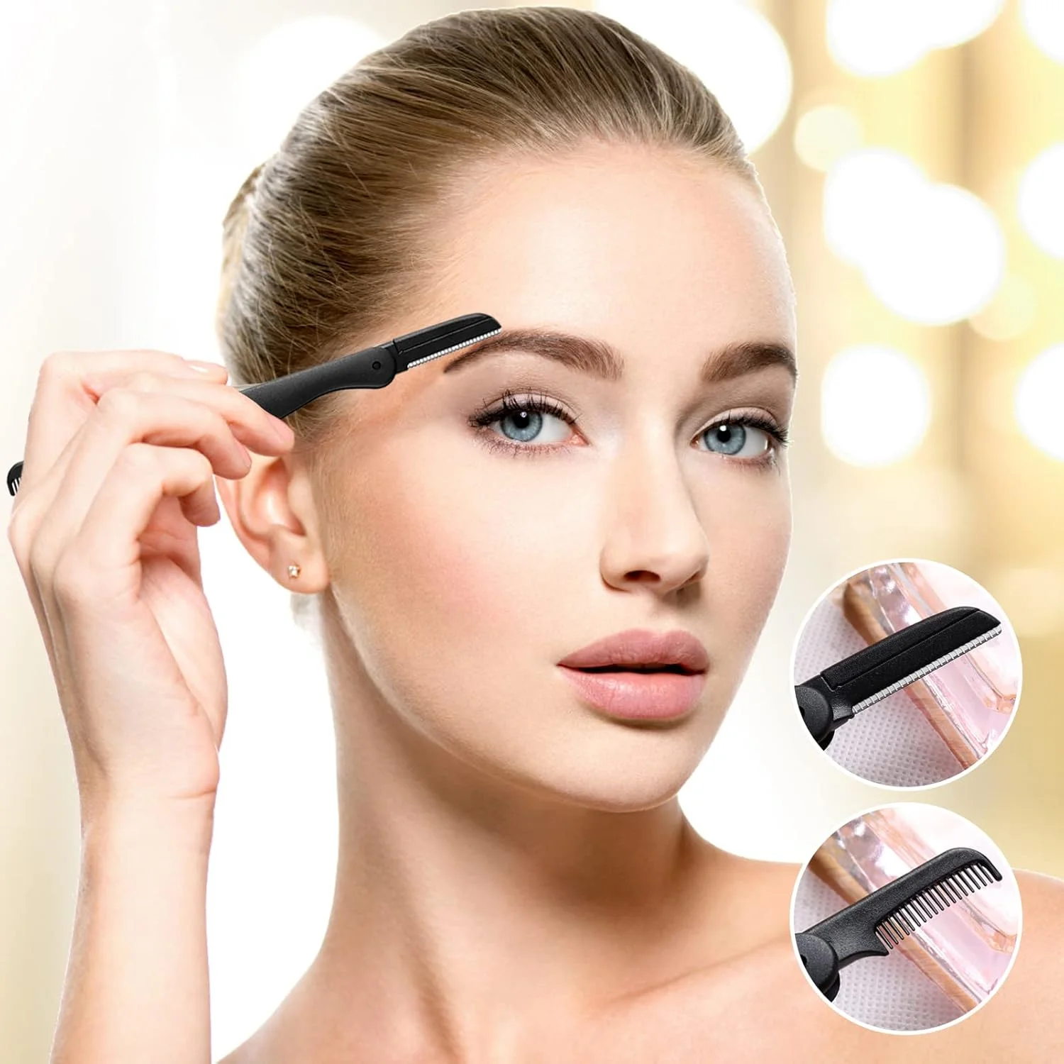 ست حرفه ای 25 تکه ناخن گیر، استیل ضد زنگ، زرد/خاکستری/مشکی، سبک مدرن، مردانه و زنانه ست حرفه ای 25 تکه ناخن گیر، استیل ضد زنگ، زرد/خاکستری/مشکی، سبک مدرن، مردانه و زنانه