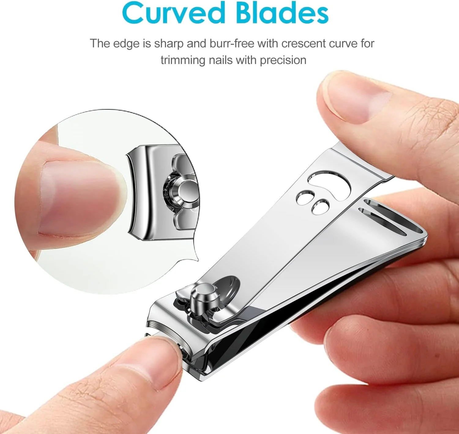 ناخن گیر لانگزون، ست 2 عددی ناخن گیر استیل ضد زنگ، ناخن گیر انگشتان دست و پا، مناسب برای آقایان و بانوان ناخن گیر لانگزون، ست 2 عددی ناخن گیر استیل ضد زنگ، ناخن گیر انگشتان دست و پا، مناسب برای آقایان و بانوان