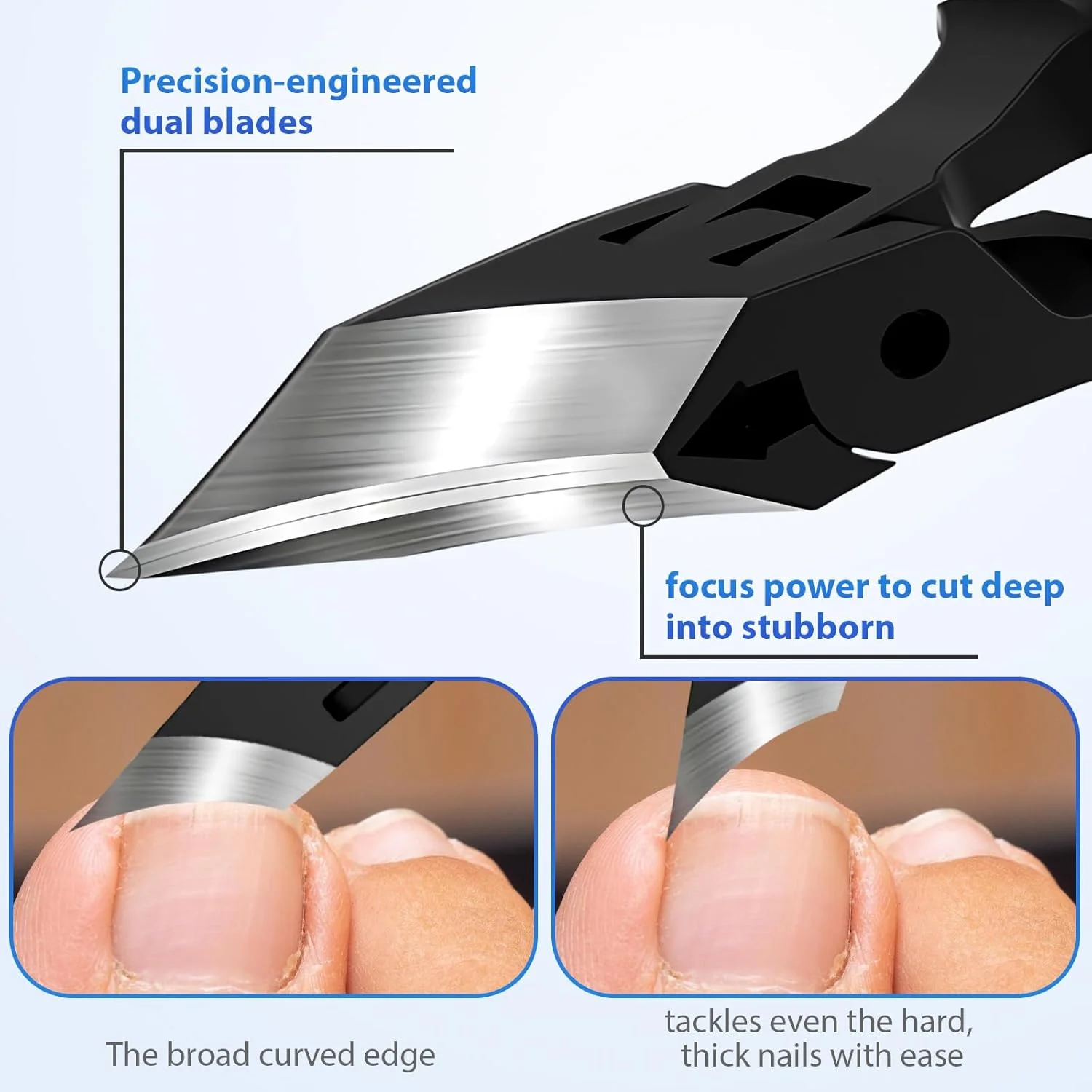 ناخن گیر برای ناخن های ضخیم، سازندگان شروع به کار، ناخن گیرهای کج، فک پهن، ناخن گیر ناخن های دست و پا، ناخن گیر سنگین، ناخن گیرهای تیز خمیده برای سالمندان، مردان و زنان