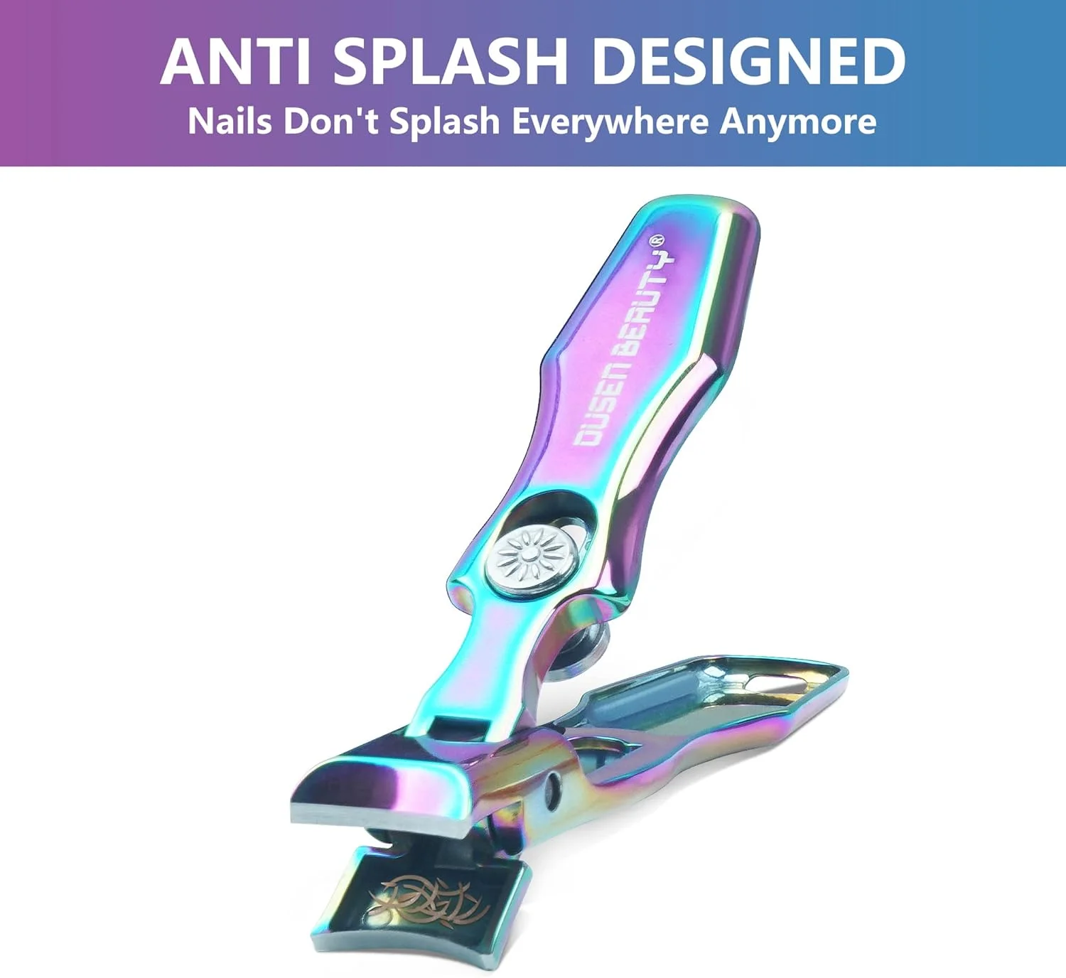 ناخن گیر برای ناخن های ضخیم، ناخن گیر ناخن پا با دهانه پهن، ناخن گیر سنگین با محفظه جمع آوری، ناخن گیر بدون پاشش با سوهان شیشه ای، ناخن گیر ناخن پا ضخیم برای مردان، زنان و سالمندان