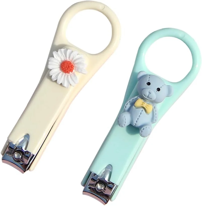 ست دو عددی ناخن گیر، ناخن گیر با سوهان ناخن و جعبه، ناخن گیر استیل ضد زنگ برای انگشتان دست و پا