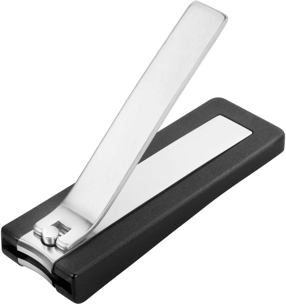 ناخن گیر دوقلوی ZWILLING Twinox برای ناخن های دست، قیچی ناخن با محفظه جمع آوری استیل ضد زنگ، 65 میلی متر