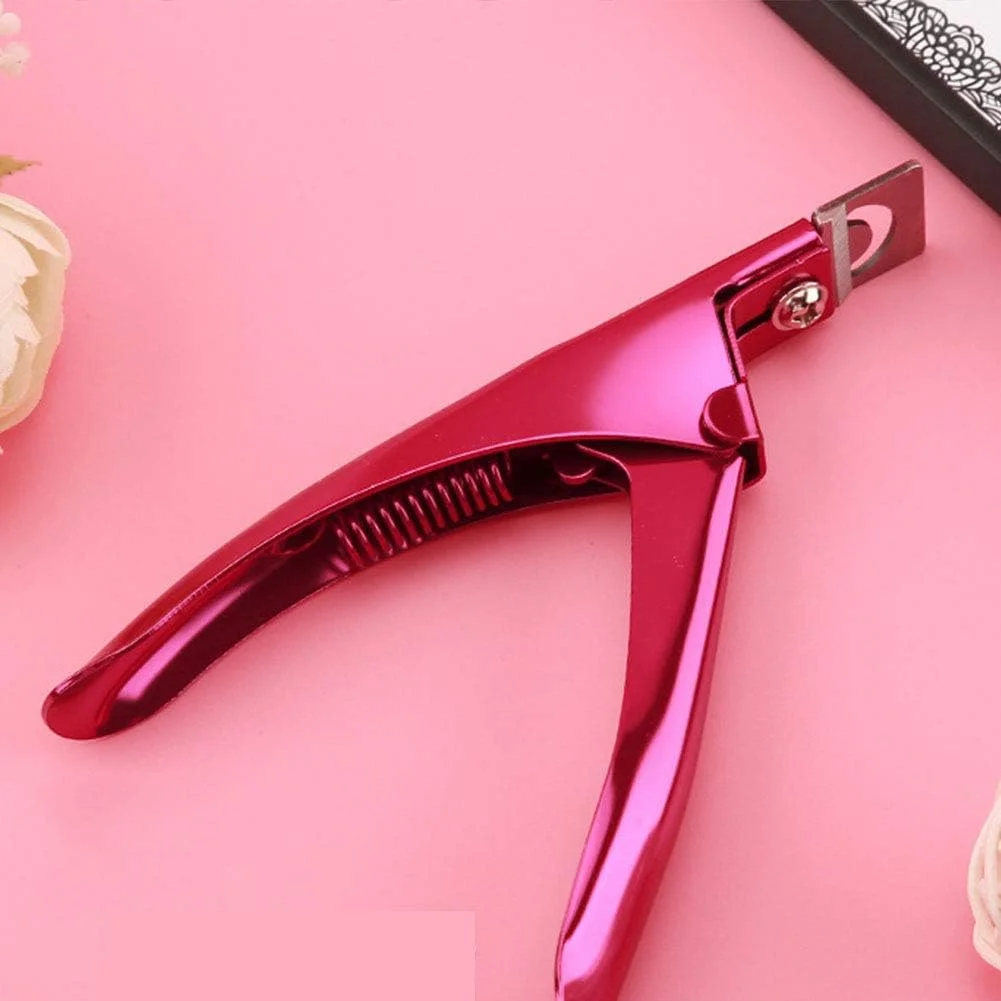 دو عدد قیچی ناخن مصنوعی ابزار مانیکور، قیچی U شکل برای کوتاه کردن ناخن های اکریلیک ژلی مصنوعی، قیچی ناخن خانگی DIY (قرمز*2) دو عدد قیچی ناخن مصنوعی ابزار مانیکور، قیچی U شکل برای کوتاه کردن ناخن های اکریلیک ژلی مصنوعی، قیچی ناخن خانگی DIY (قرمز*2)