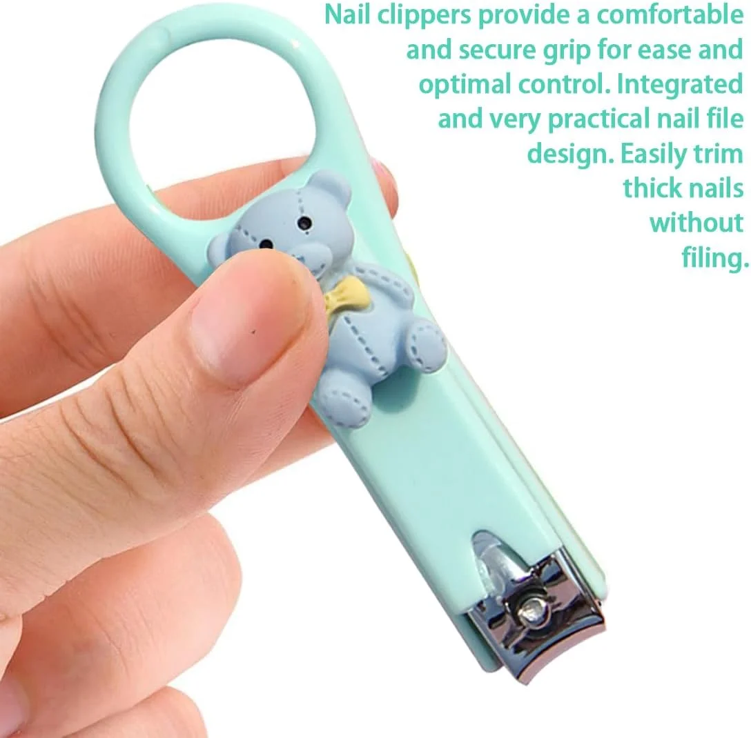 ست دو عددی ناخن گیر، ناخن گیر با سوهان ناخن و جعبه، ناخن گیر استیل ضد زنگ برای انگشتان دست و پا ست دو عددی ناخن گیر، ناخن گیر با سوهان ناخن و جعبه، ناخن گیر استیل ضد زنگ برای انگشتان دست و پا