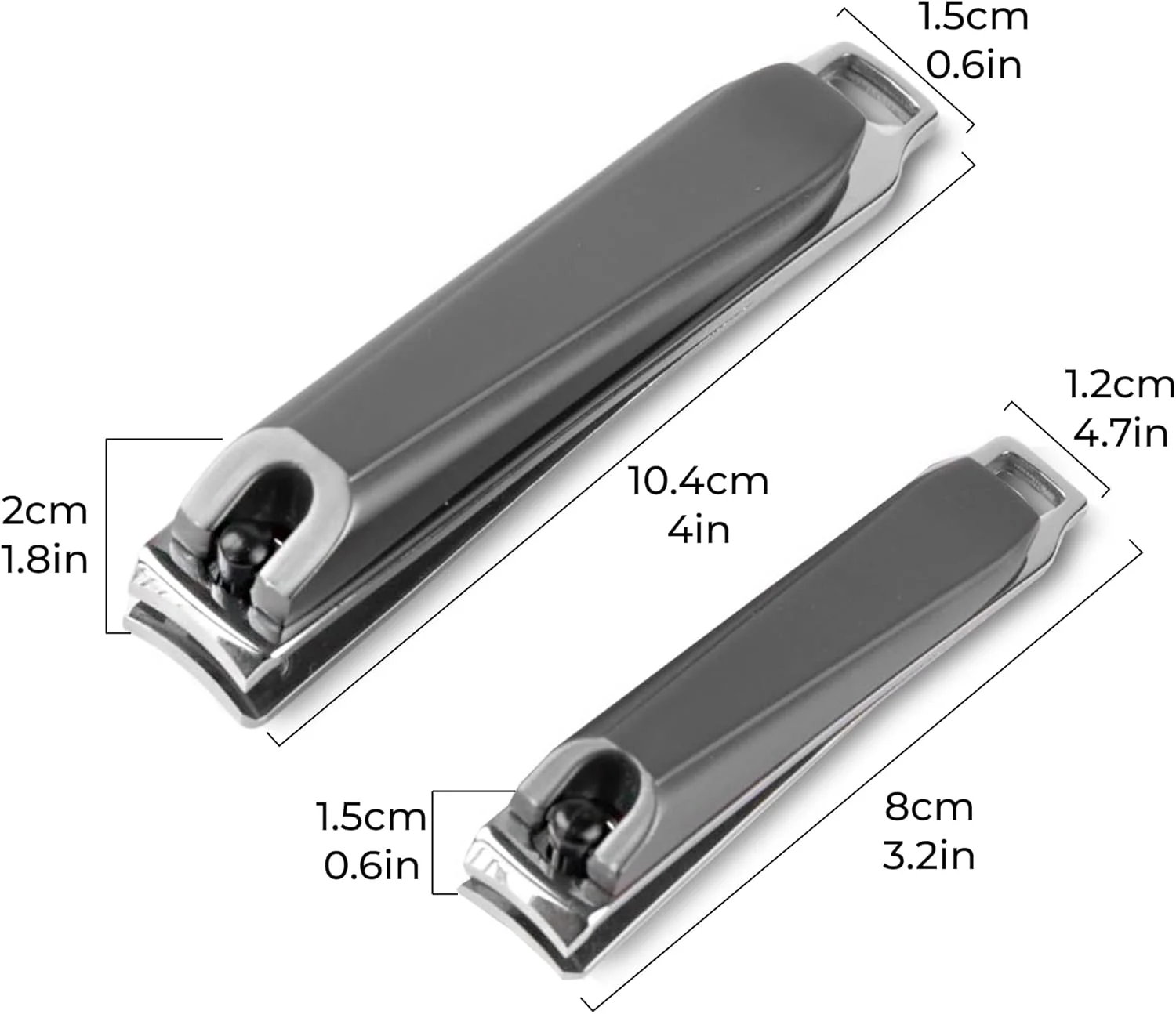 ست ناخن گیر H&S شامل 2 عدد ناخن گیر، ست قیچی ناخن برای ناخن های دست و پا به همراه سوهان و محفظه جمع آوری ناخن، مناسب برای ناخن های ضخیم آقایان و بانوان