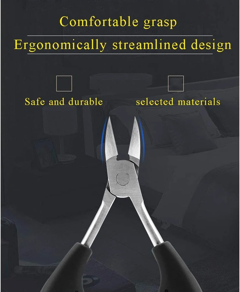 ست ناخن گیر، مناسب برای همه، برای ناخن های ضخیم، ناخن های فرو رفته در گوشت، استفاده برای پارونیشیا، دسته رزینی راحت، ناخن گیرهای قدرتمند (قرمز) ست ناخن گیر، مناسب برای همه، برای ناخن های ضخیم، ناخن های فرو رفته در گوشت، استفاده برای پارونیشیا، دسته رزینی راحت، ناخن گیرهای قدرتمند (قرمز)