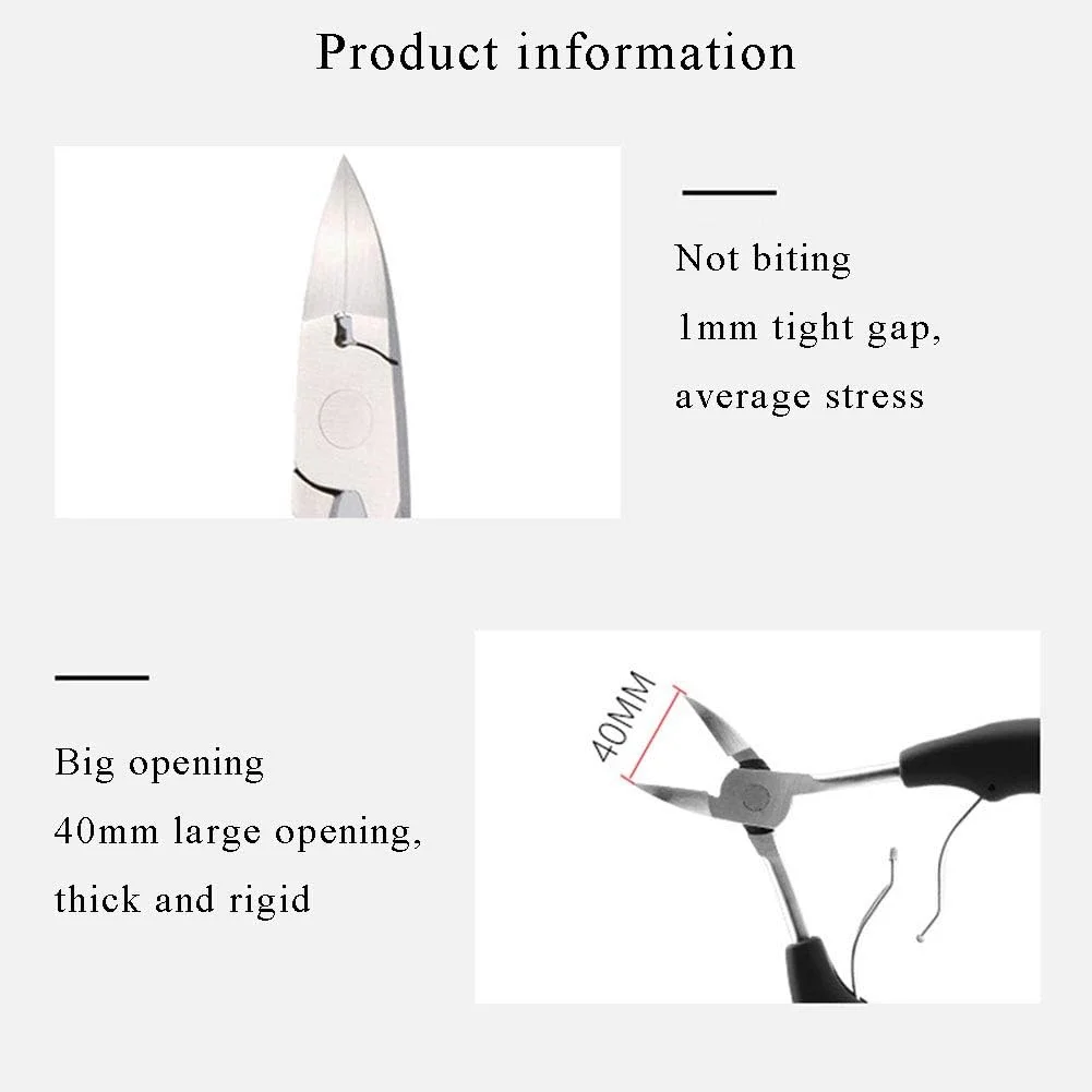 ست ناخن گیر، مناسب برای همه، برای ناخن های ضخیم، ناخن های فرو رفته در گوشت، استفاده برای پارونیشیا، دسته رزینی راحت، ناخن گیرهای قدرتمند (قرمز) ست ناخن گیر، مناسب برای همه، برای ناخن های ضخیم، ناخن های فرو رفته در گوشت، استفاده برای پارونیشیا، دسته رزینی راحت، ناخن گیرهای قدرتمند (قرمز)