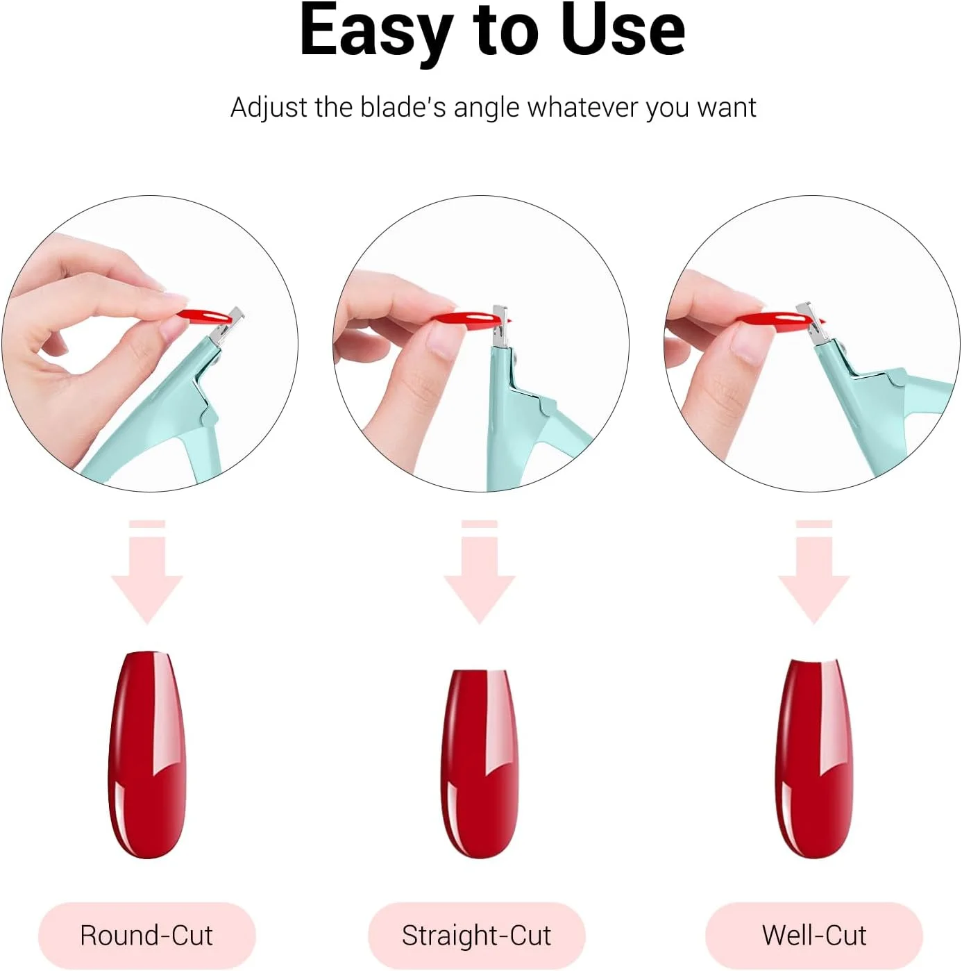 ناخن گیر اکریلیک، ناخن گیر حرفه ای برای ناخن های اکریلیک و نوک ناخن مصنوعی، ناخن گیر استیل ضد زنگ قابل تنظیم، ابزار مانیکور برای سالن، هنر ناخن در خانه، سبز ناخن گیر اکریلیک، ناخن گیر حرفه ای برای ناخن های اکریلیک و نوک ناخن مصنوعی، ناخن گیر استیل ضد زنگ قابل تنظیم، ابزار مانیکور برای سالن، هنر ناخن در خانه، سبز