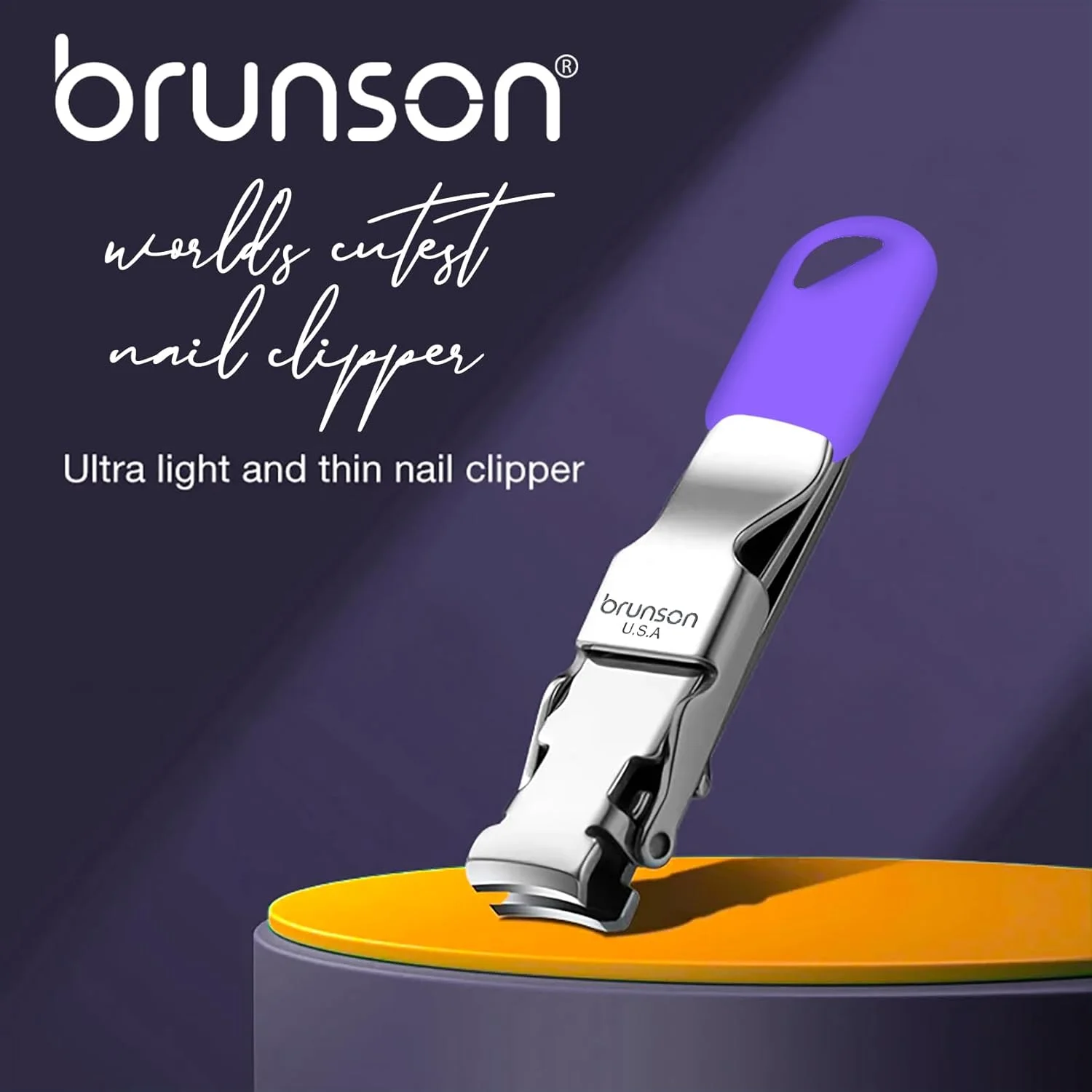 ناخن گیر استیل ضد زنگ سنگین با دسته دارای گریپ - ناخن گیر حرفه ای برای زنان، مردان و کودکان مناسب برای پدیکور و مانیکور با تیزی ماندگار - ناخن گیر پا ناخن گیر استیل ضد زنگ سنگین با دسته دارای گریپ - ناخن گیر حرفه ای برای زنان، مردان و کودکان مناسب برای پدیکور و مانیکور با تیزی ماندگار - ناخن گیر پا