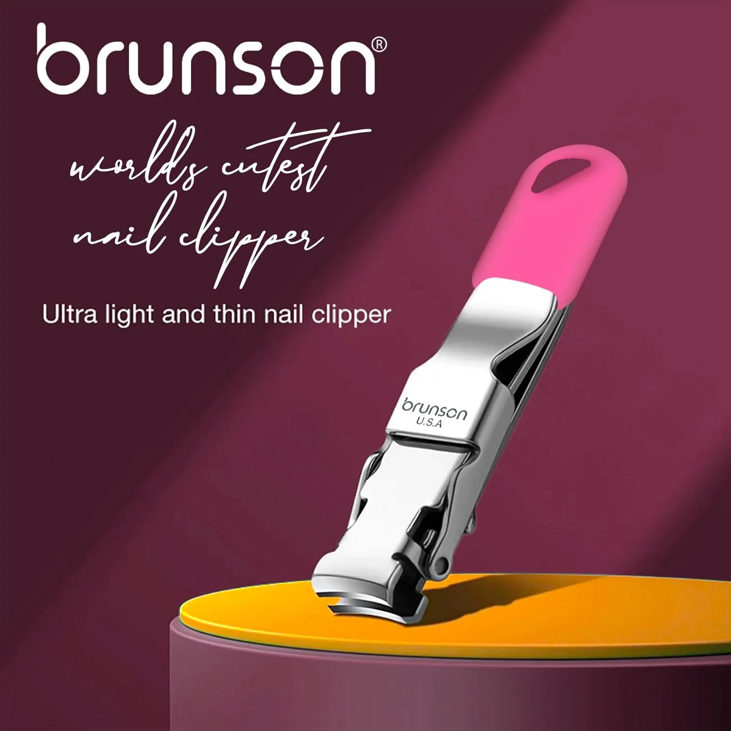 ناخن گیر استیل ضد زنگ سنگین با دسته دارای گریپ - ناخن گیر حرفه ای برای زنان، مردان و کودکان مناسب برای پدیکور و مانیکور با تیزی ماندگار - ناخن گیر پا ناخن گیر استیل ضد زنگ سنگین با دسته دارای گریپ - ناخن گیر حرفه ای برای زنان، مردان و کودکان مناسب برای پدیکور و مانیکور با تیزی ماندگار - ناخن گیر پا