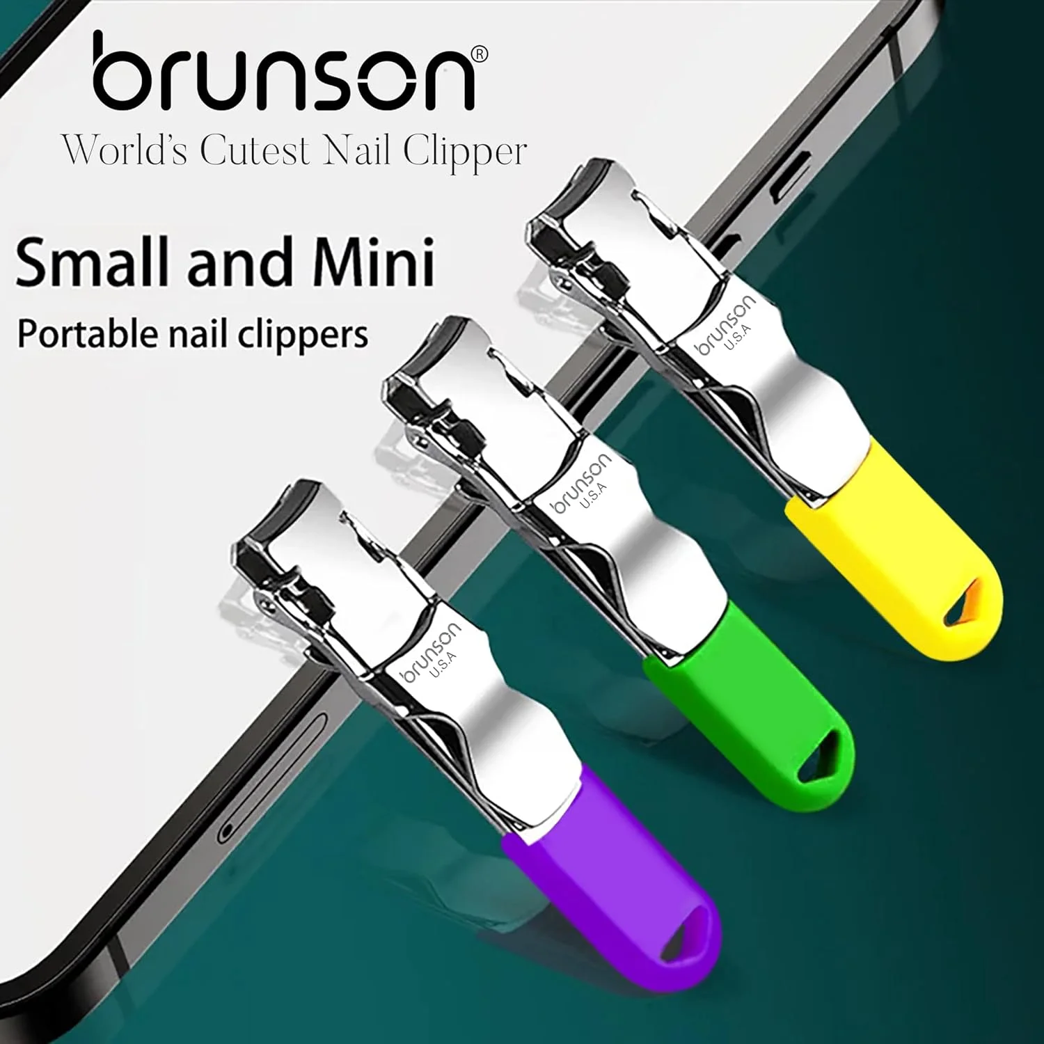 ناخن گیر استیل ضد زنگ سنگین با دسته روکش دار - ناخن گیر حرفه ای برای زنان، مردان و کودکان، ایده آل برای پدیکور و مانیکور، تیزی ماندگار - ناخن گیر پا ناخن گیر استیل ضد زنگ سنگین با دسته روکش دار - ناخن گیر حرفه ای برای زنان، مردان و کودکان، ایده آل برای پدیکور و مانیکور، تیزی ماندگار - ناخن گیر پا