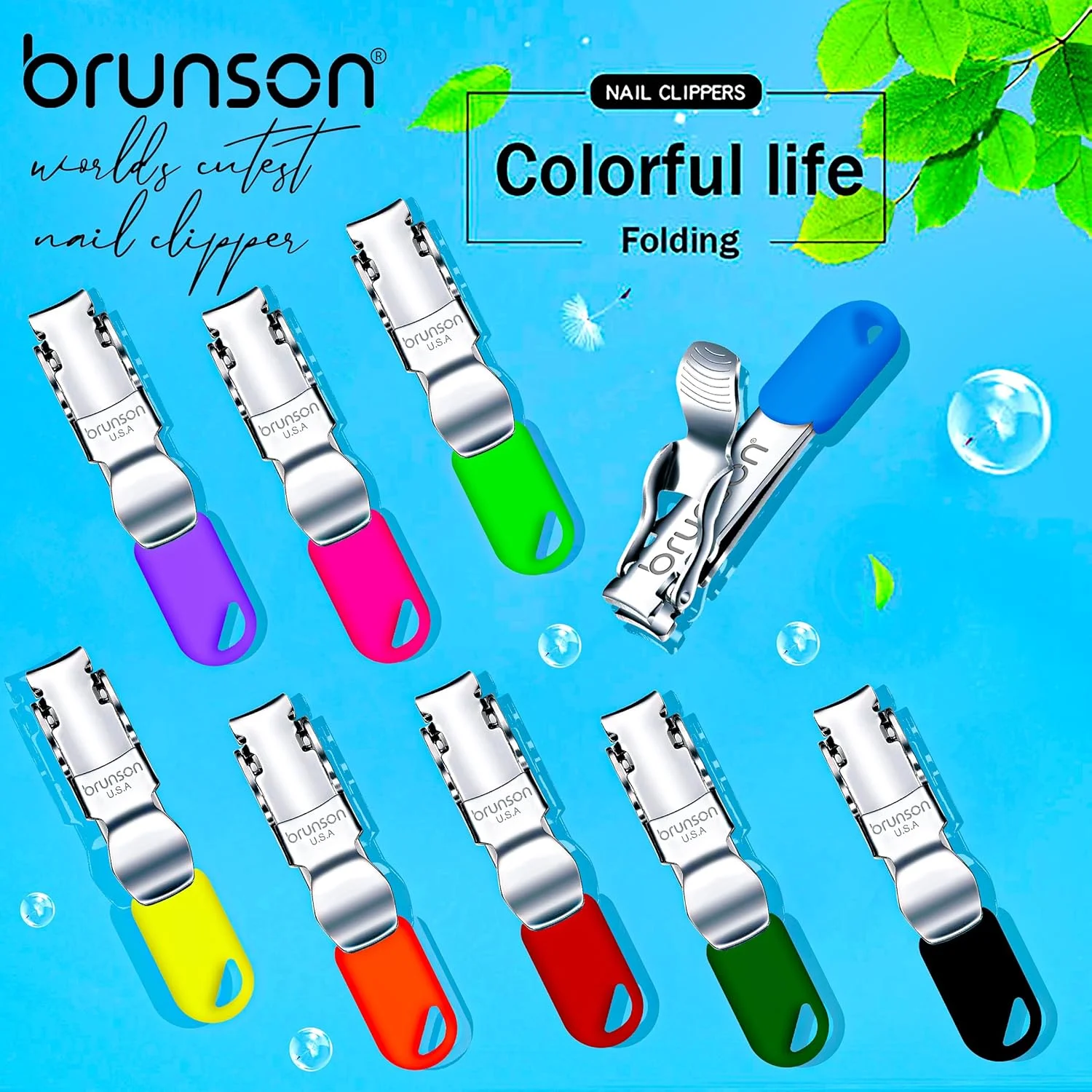 ناخن گیر برونسون، حرفه ای، مقاوم، استیل ضد زنگ، مناسب برای زنان، مردان و کودکان، پدیکور و مانیکور، نقره ای ناخن گیر برونسون، حرفه ای، مقاوم، استیل ضد زنگ، مناسب برای زنان، مردان و کودکان، پدیکور و مانیکور، نقره ای