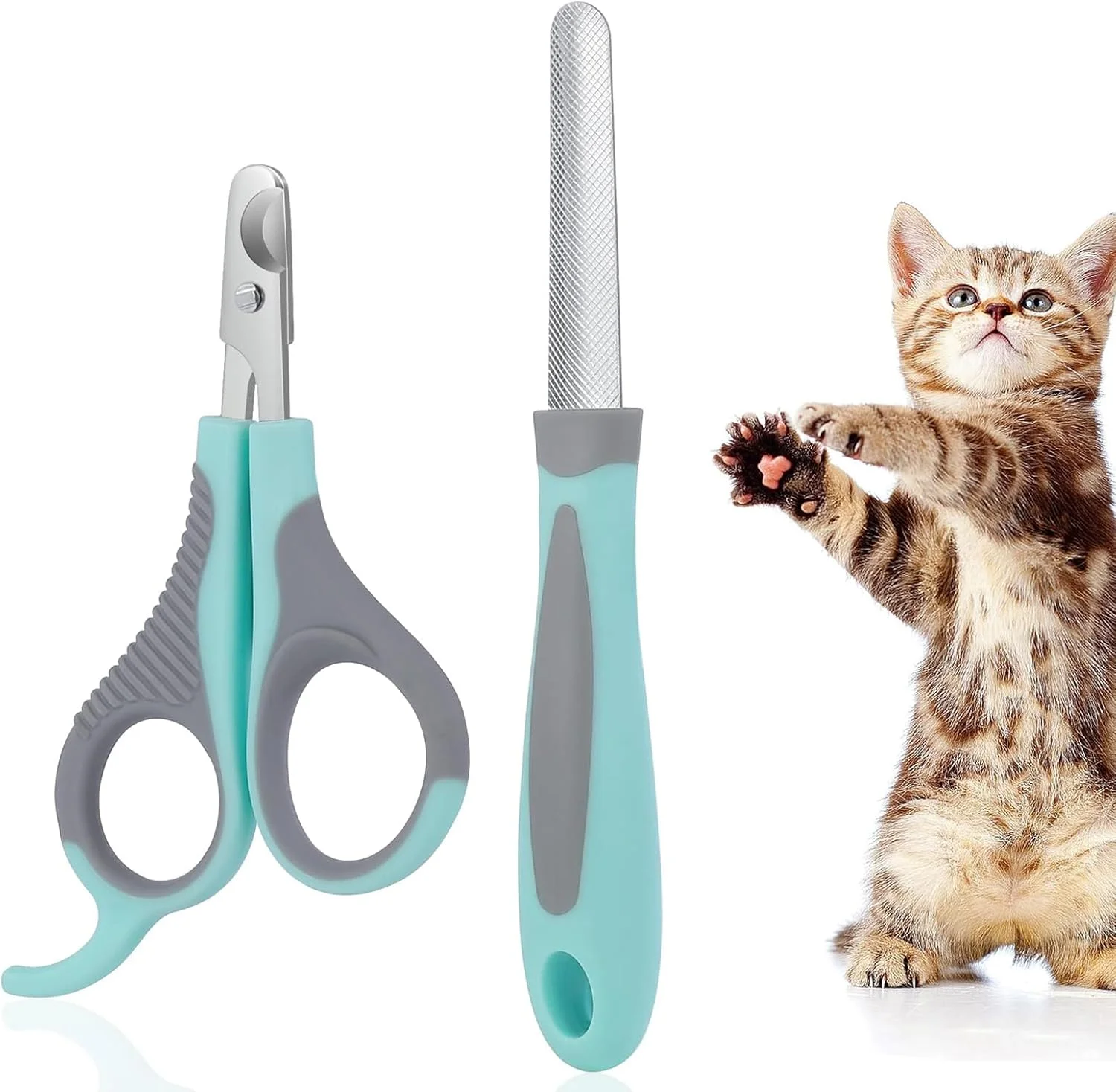 ناخن گیر گربه، ناخن گیر پنجه استیل ضد زنگ حرفه ای با سوهان ناخن، ناخن گیر پنجه گربه، ناخن گیر حیوانات خانگی برای گربه ها، بچه گربه ها، همسترها، خرگوش ها، پرندگان و حیوانات نژاد کوچک ناخن گیر گربه، ناخن گیر پنجه استیل ضد زنگ حرفه ای با سوهان ناخن، ناخن گیر پنجه گربه، ناخن گیر حیوانات خانگی برای گربه ها، بچه گربه ها، همسترها، خرگوش ها، پرندگان و حیوانات نژاد کوچک