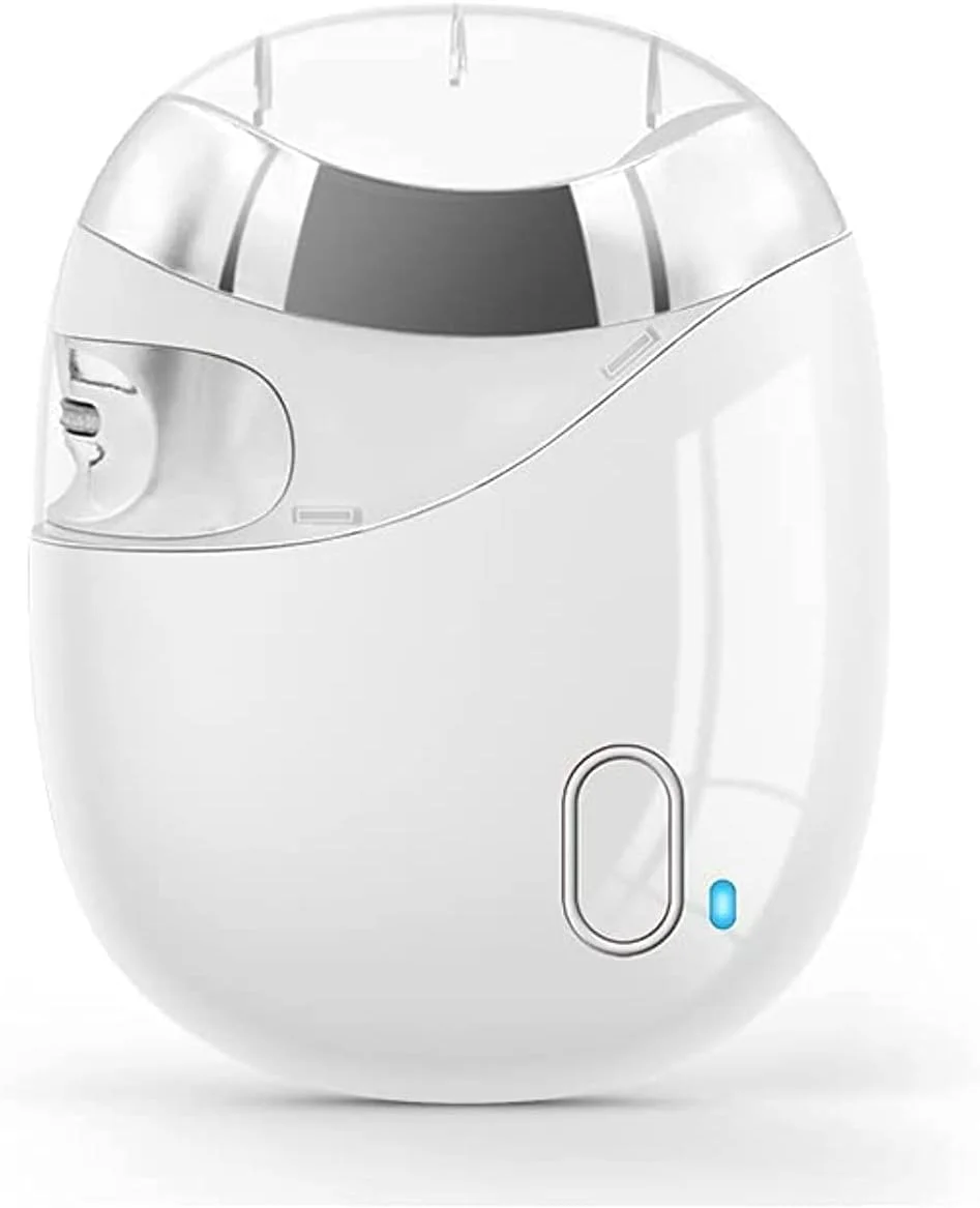 ناخن گیر اتوماتیک MAKINGTEC با چرخ سنباده، محفظه نگهداری خرده ناخن، بدون آسیب رساندن به ناخن های تیز، ماشین اصلاح ناخن برقی ایمن (سفید) ناخن گیر اتوماتیک MAKINGTEC با چرخ سنباده، محفظه نگهداری خرده ناخن، بدون آسیب رساندن به ناخن های تیز، ماشین اصلاح ناخن برقی ایمن (سفید)