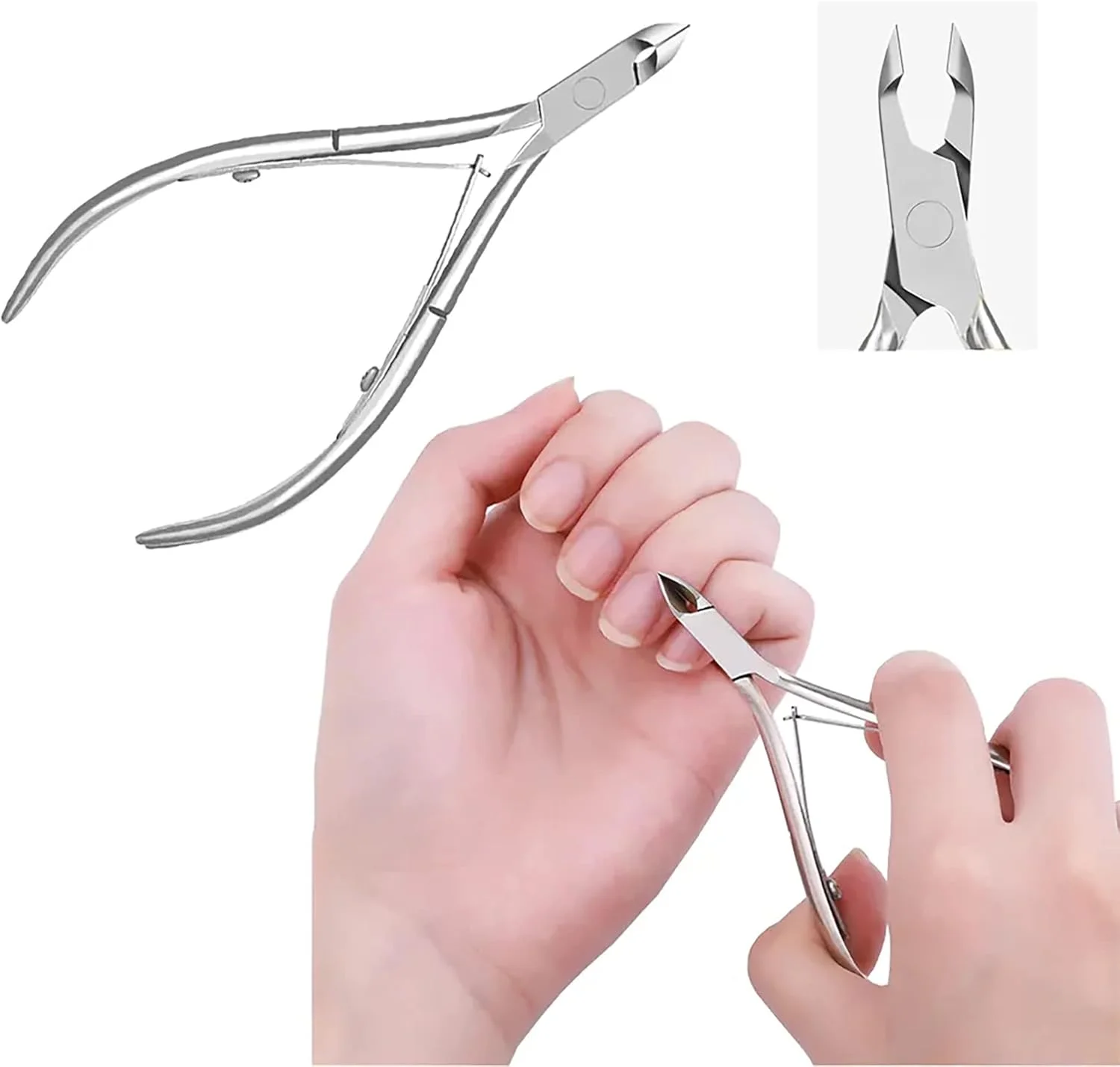 انبرک استیل ضد زنگ برانسون برای پوست و ناخن انبرک استیل ضد زنگ برانسون برای پوست و ناخن