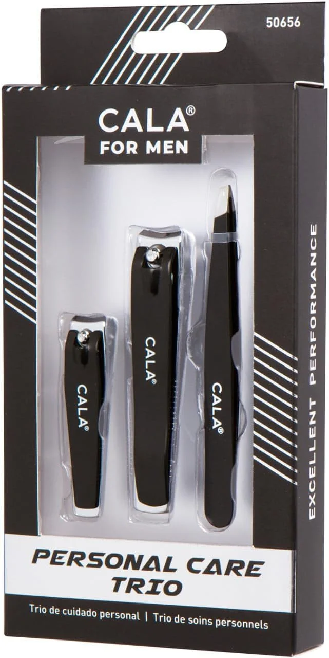 ست سه تایی مراقبت شخصی مردانه کالا - مشکی مات ست سه تایی مراقبت شخصی مردانه کالا - مشکی مات