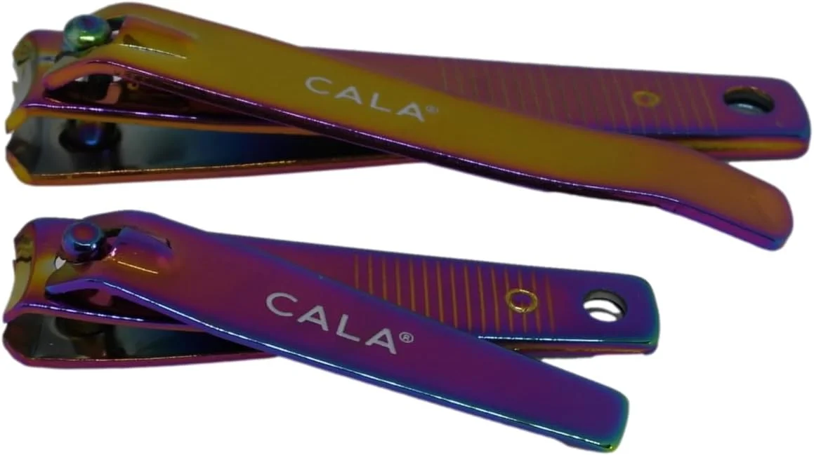 ست دو عددی ناخن گیر رنگین کمانی کالا