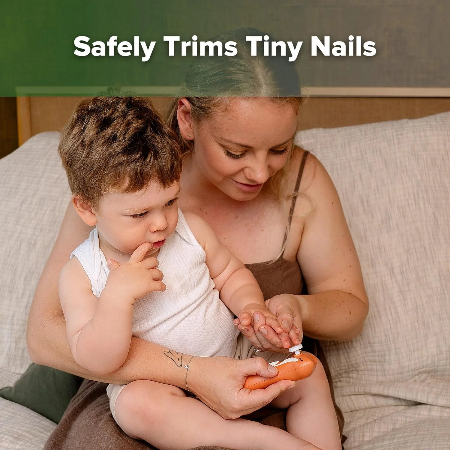 سوهان ناخن برقی کودک هاآکا مناسب نوزادان/کودکان نوپا/کودکان/بزرگسالان، سوهان ناخن برقی کودک با 6 سری تعویضی و جعبه نگهداری سوهان ناخن برقی کودک هاآکا مناسب نوزادان/کودکان نوپا/کودکان/بزرگسالان، سوهان ناخن برقی کودک با 6 سری تعویضی و جعبه نگهداری