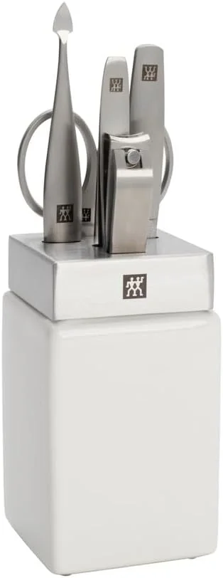 ست لوازم بهداشتی سرامیکی سفید 6 تکه ممتاز ZWILLING Beauty ست لوازم بهداشتی سرامیکی سفید 6 تکه ممتاز ZWILLING Beauty