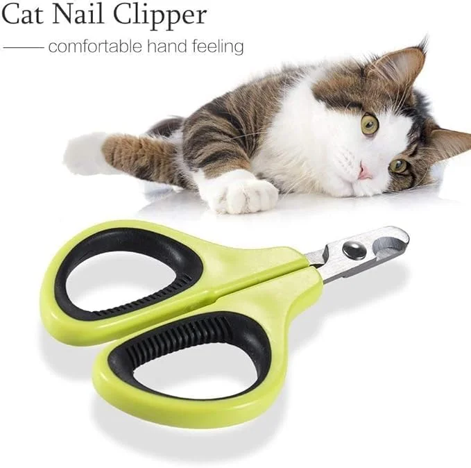 ناخن گیر حیوانات خانگی، قیچی ناخن سگ و گربه از جنس استیل ضد زنگ، طراحی ارگونومیک با انحنای 20 درجه برای آراستگی، جنس ABS + TPR، ابعاد 95x65x8 میلی متر (رنگ زرد و مشکی) ناخن گیر حیوانات خانگی، قیچی ناخن سگ و گربه از جنس استیل ضد زنگ، طراحی ارگونومیک با انحنای 20 درجه برای آراستگی، جنس ABS + TPR، ابعاد 95x65x8 میلی متر (رنگ زرد و مشکی)