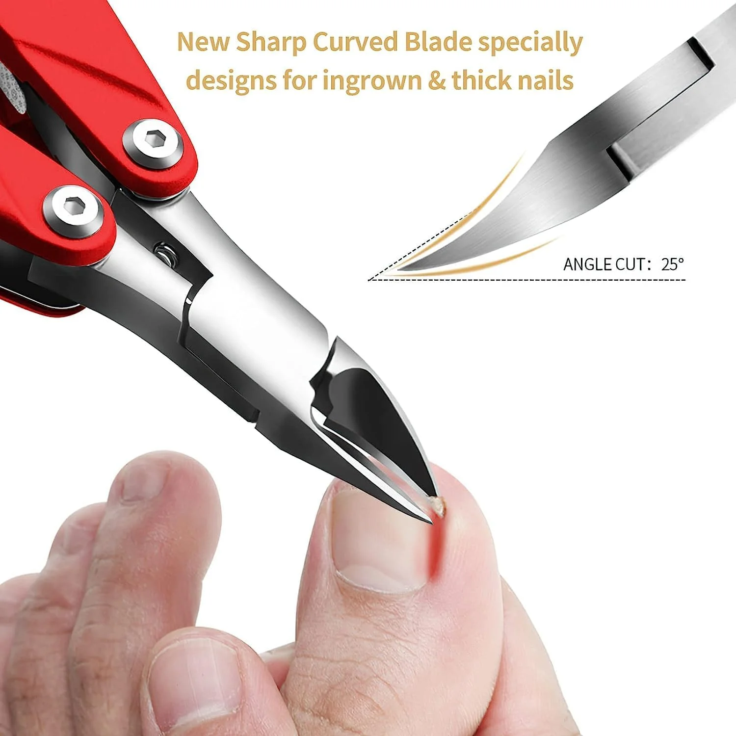 ناخن گیر انگشت پا 3 در 1 با طراحی تاشو، مناسب برای آقایان و سالمندان (قرمز-مشکی) ناخن گیر انگشت پا 3 در 1 با طراحی تاشو، مناسب برای آقایان و سالمندان (قرمز-مشکی)