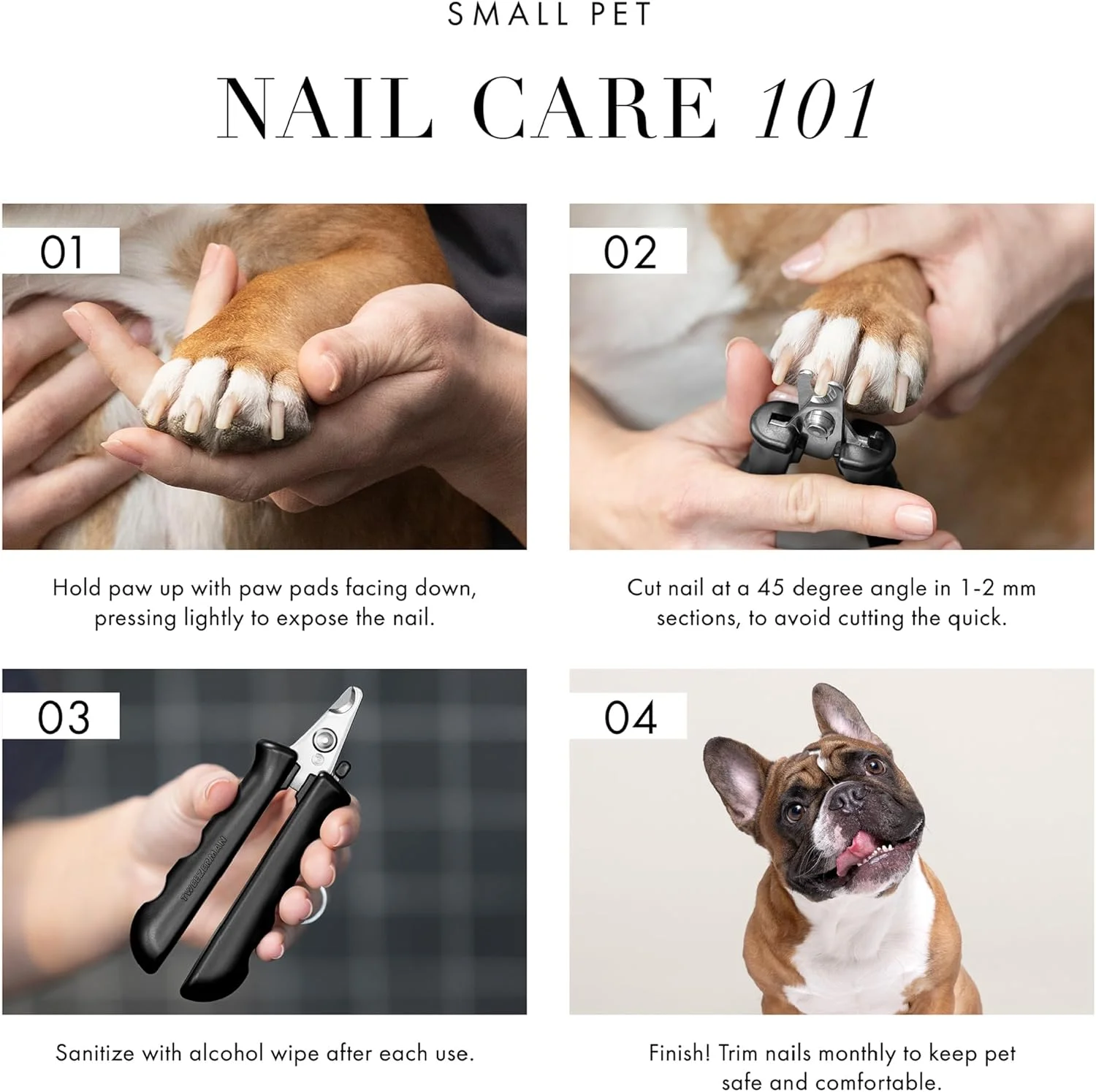 ناخن گیر دقیق تویزرمن (کوچک) ناخن گیر دقیق تویزرمن (کوچک)