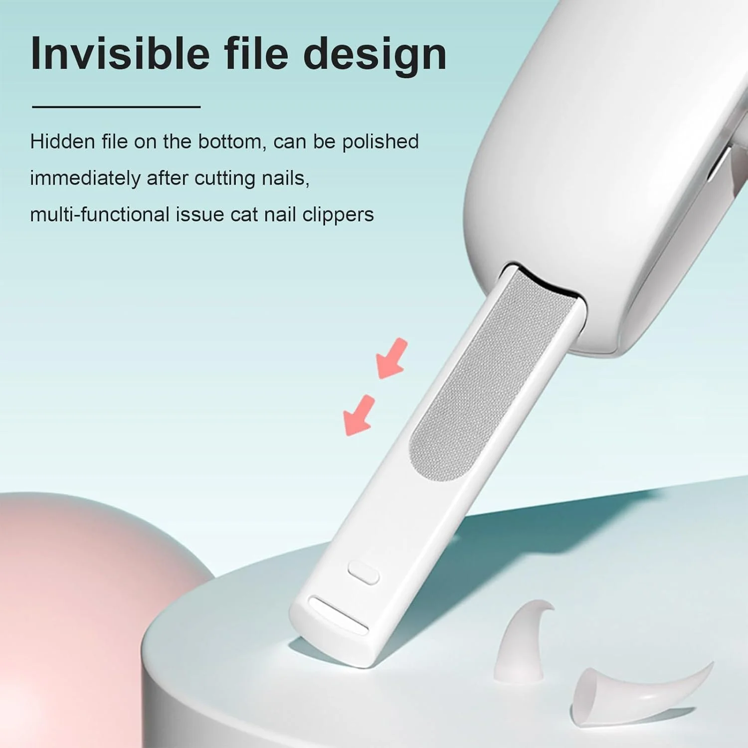 ناخن گیر گربه برای کوتاه کردن ملایم، اندازه قابل تنظیم، تیغه های سوراخ دار گرد، دارای محفظه گرد و غبار، سوهان ناخن مخفی، ابزار پیرایش حیوانات خانگی برای مراقبت ایمن و محبت آمیز (آبی) ناخن گیر گربه برای کوتاه کردن ملایم، اندازه قابل تنظیم، تیغه های سوراخ دار گرد، دارای محفظه گرد و غبار، سوهان ناخن مخفی، ابزار پیرایش حیوانات خانگی برای مراقبت ایمن و محبت آمیز (آبی)